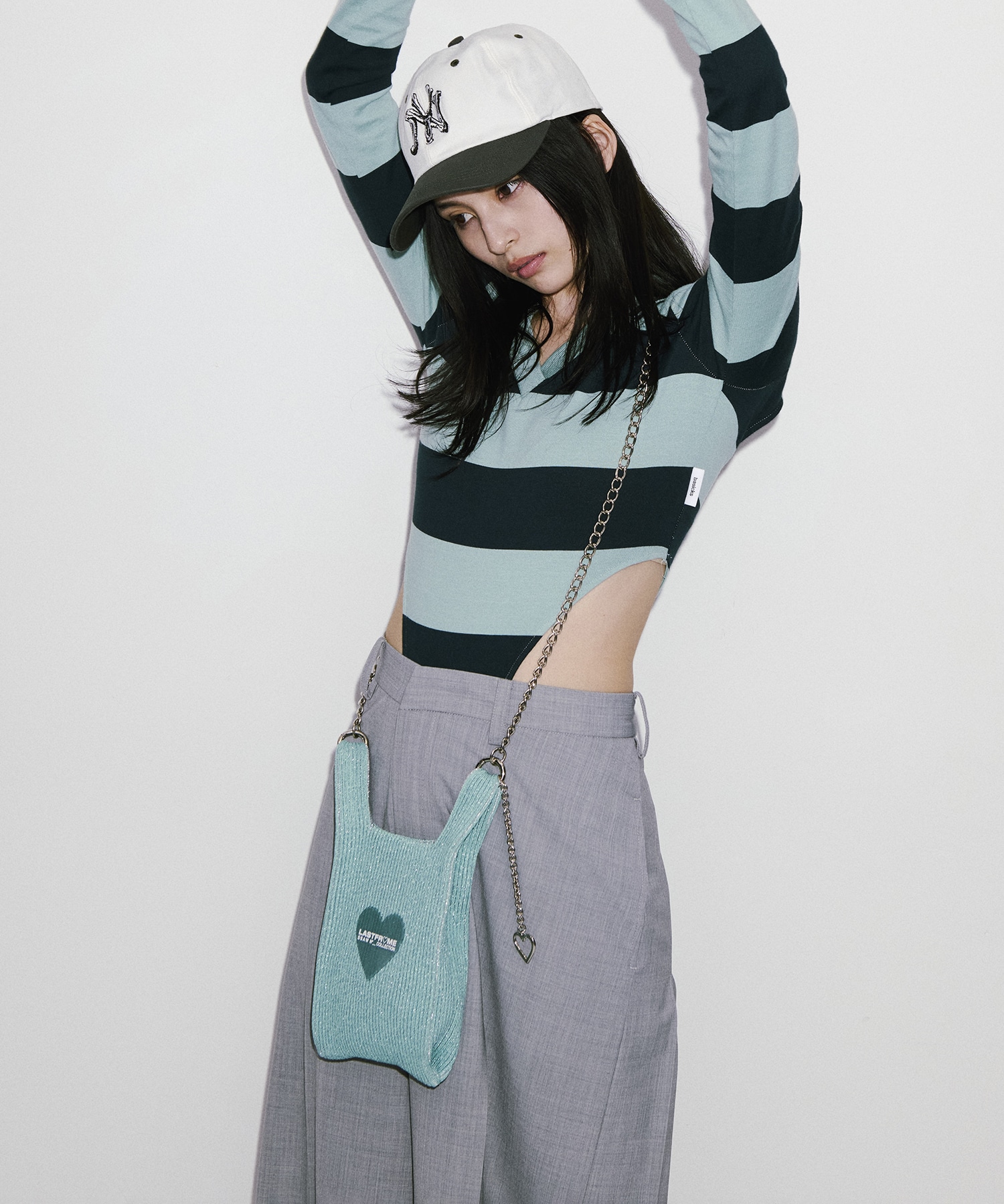 別注LASTFRAME×BASICKS　KIRAKIRA BAG MINI LASTFRAME