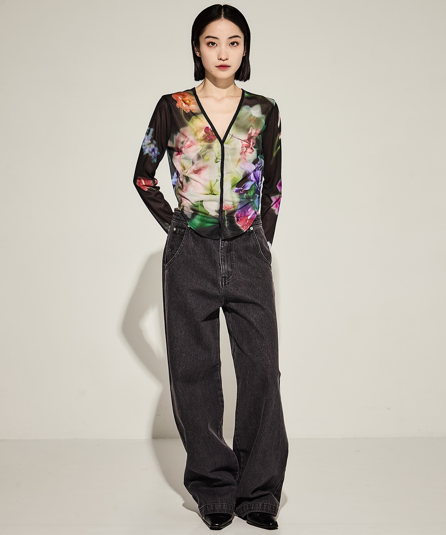 BUISTIER DENIM SET ROMPERES AMERI