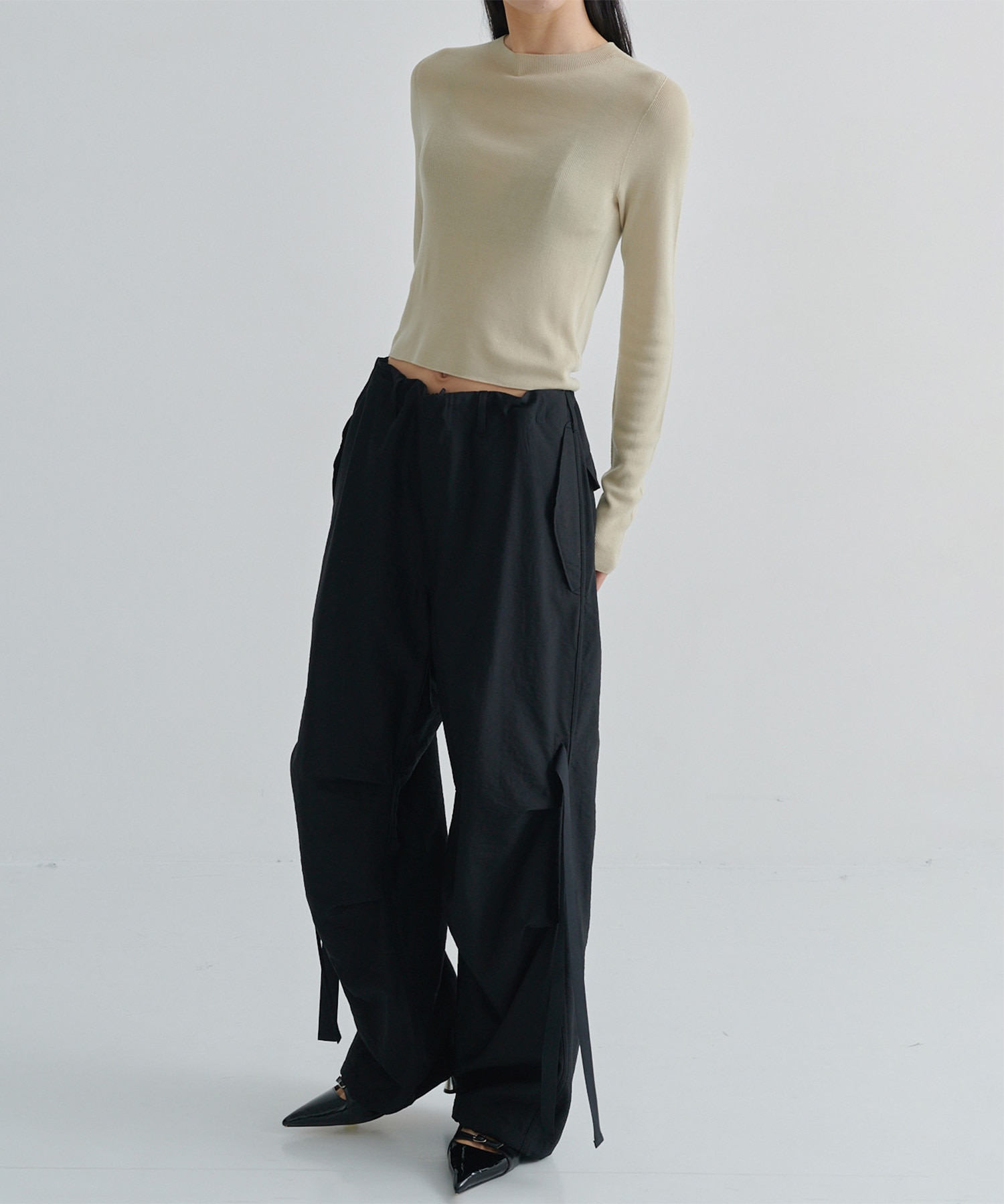 Wo/Ny poplin parachute pants 08sircus