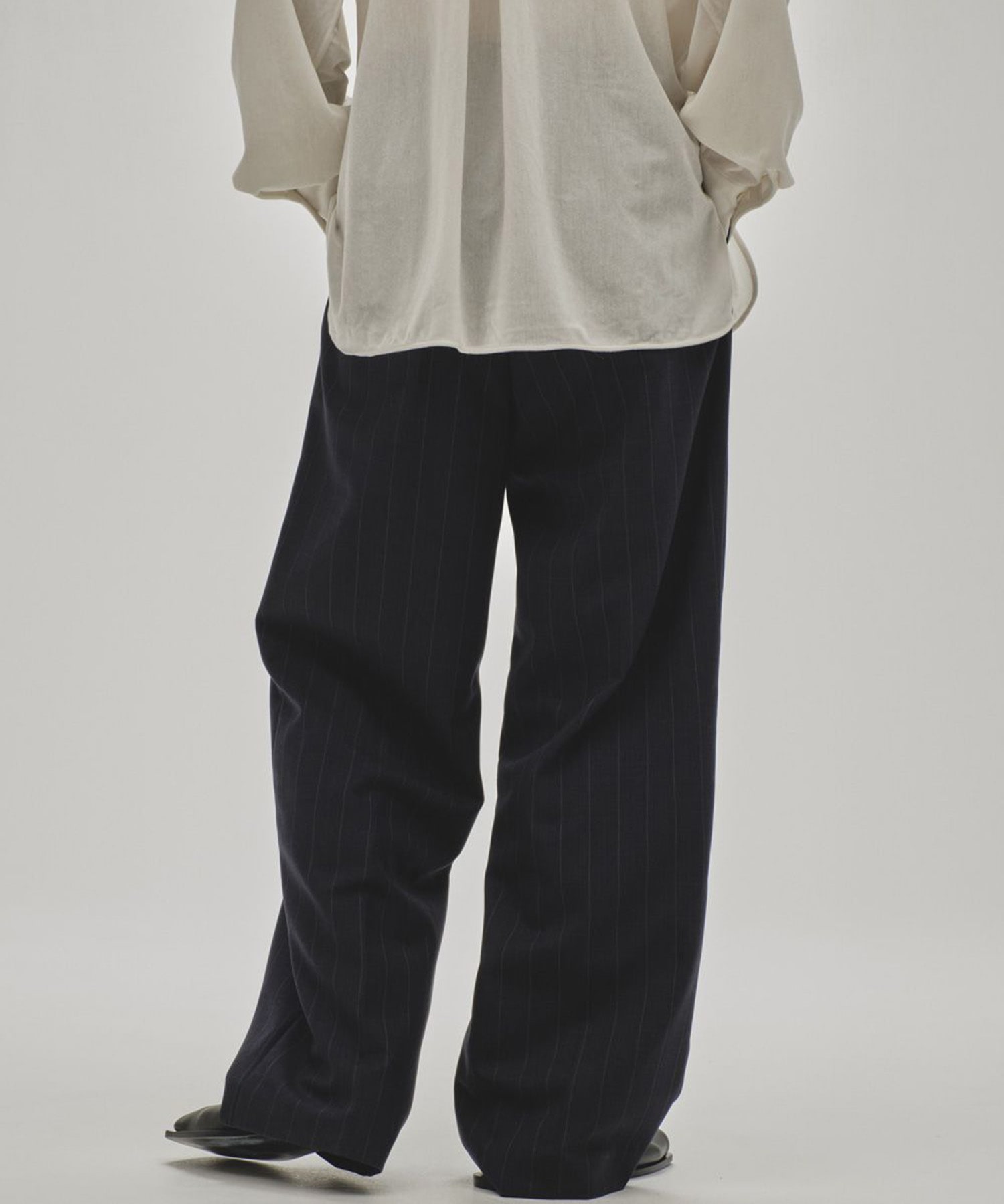 Stripe Tuck Ttrousers TODAYFUL