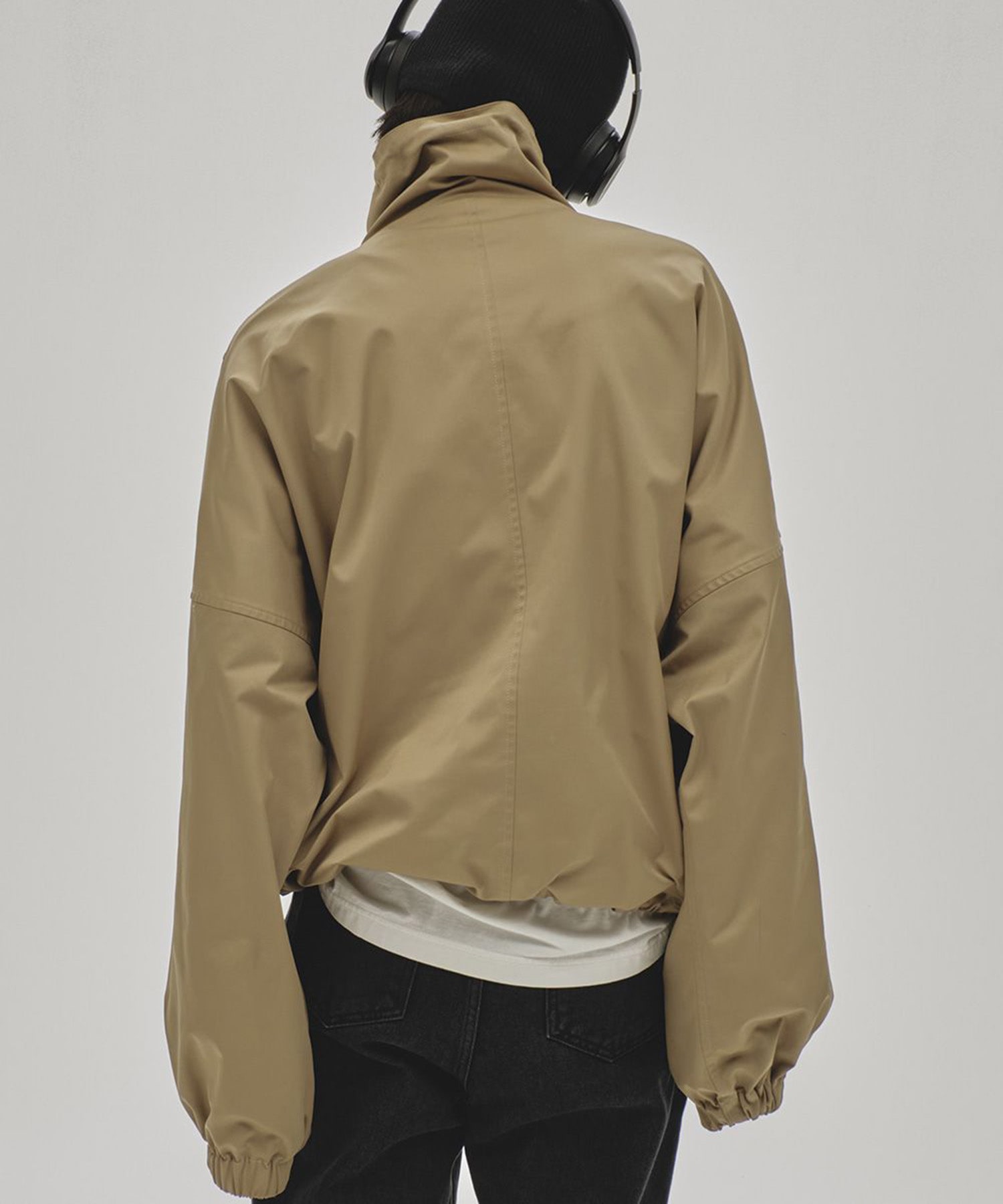 Standcollar Zip Blouson TODAYFUL