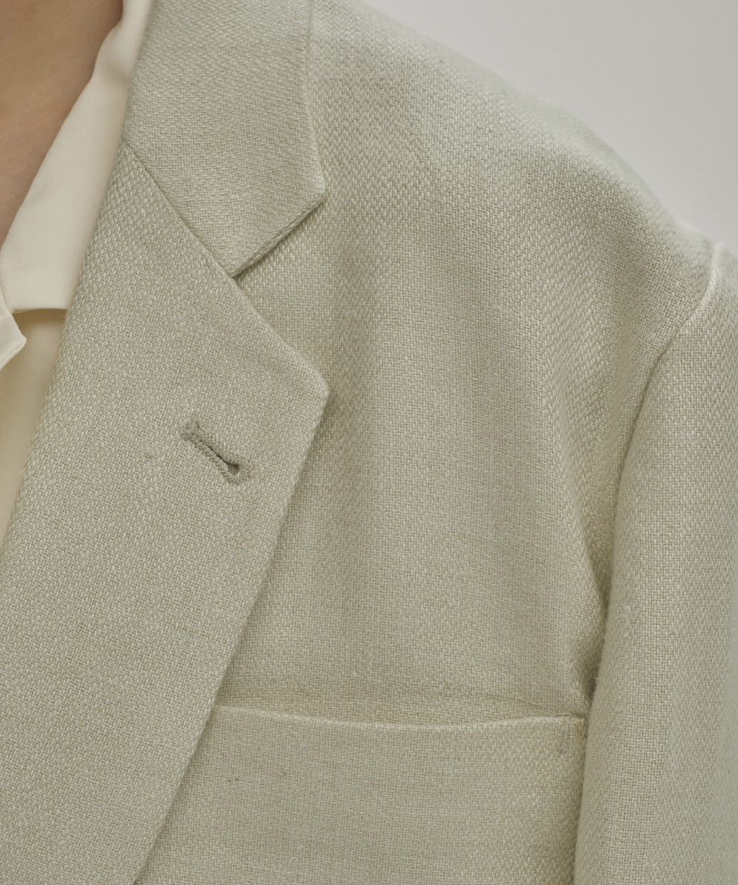 Boyfriend Linen Jacket TODAYFUL