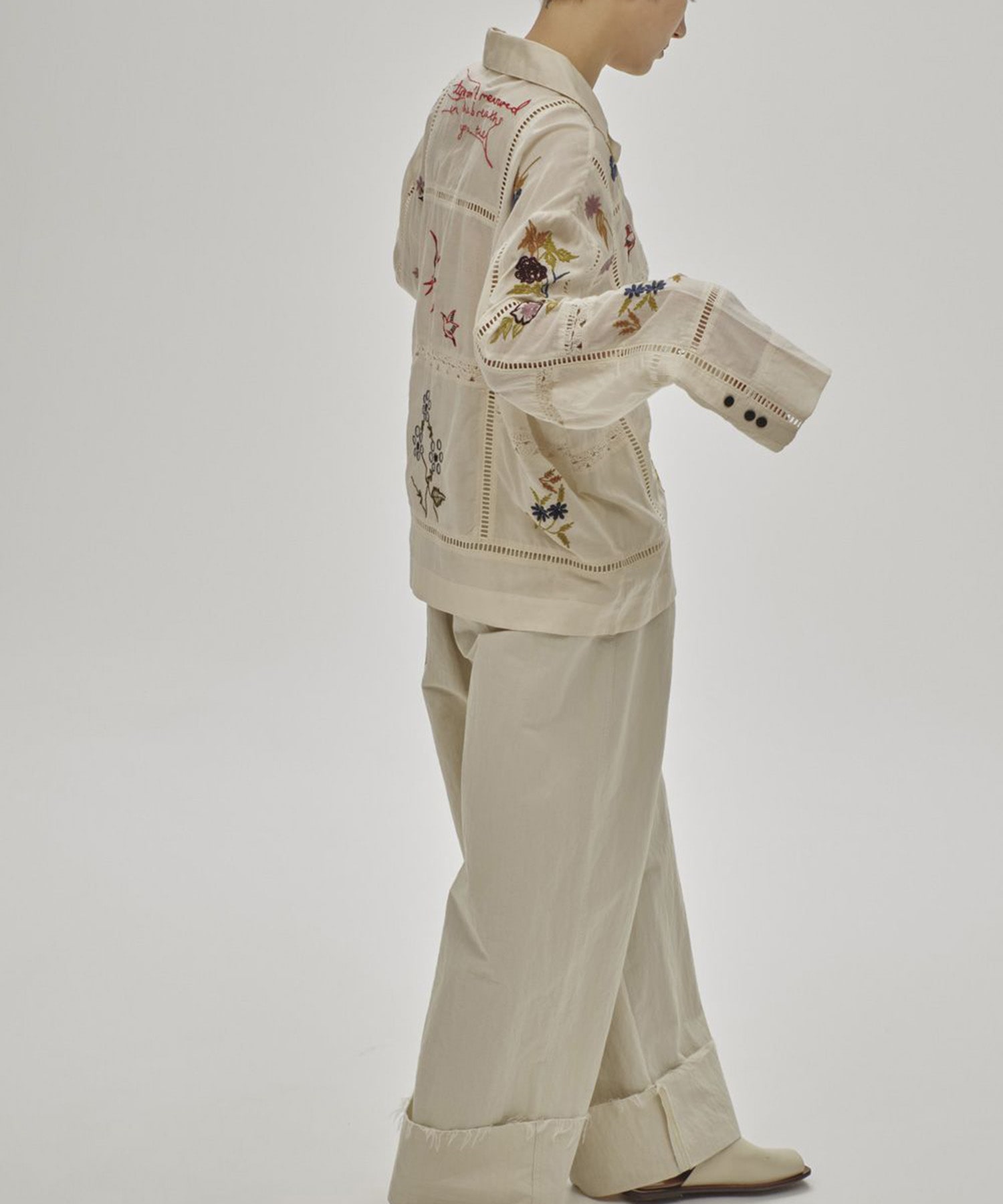 Embroidery Patchwork Shirts TODAYFUL