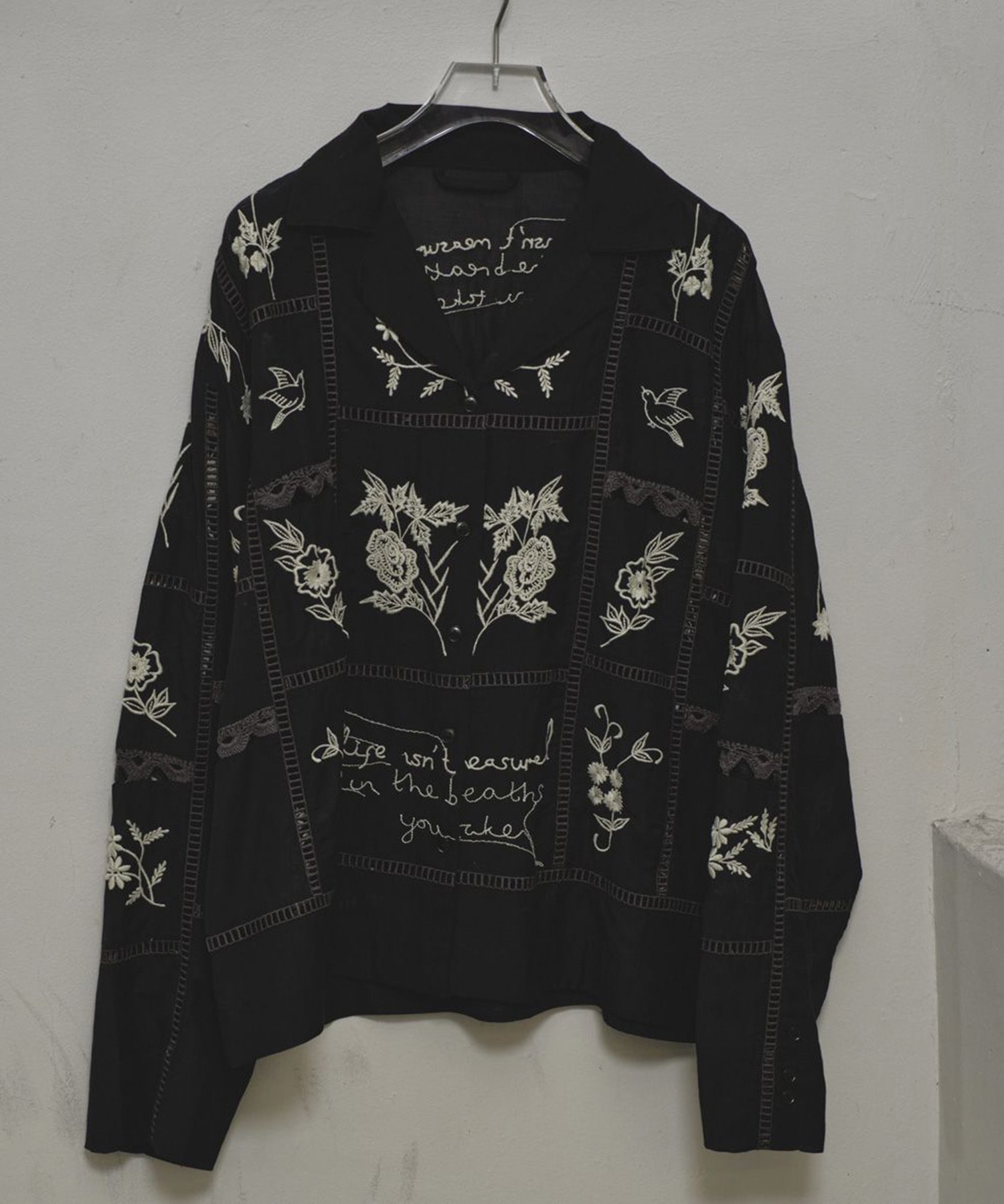 Embroidery Patchwork Shirts TODAYFUL