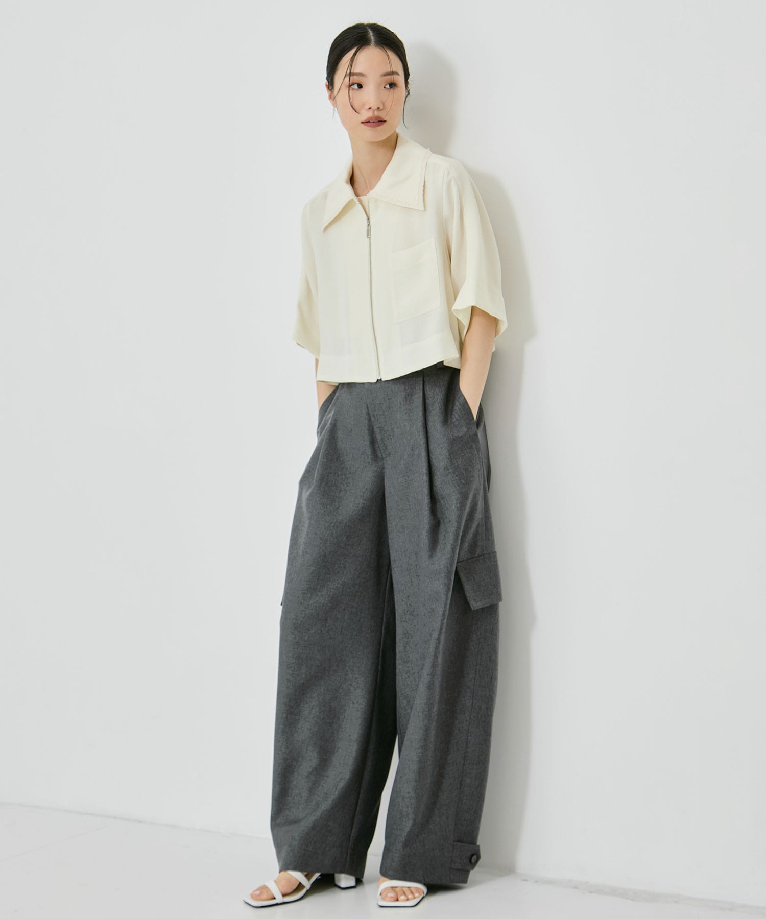 Half Sleeve Mesh Shirt STUDIOUS