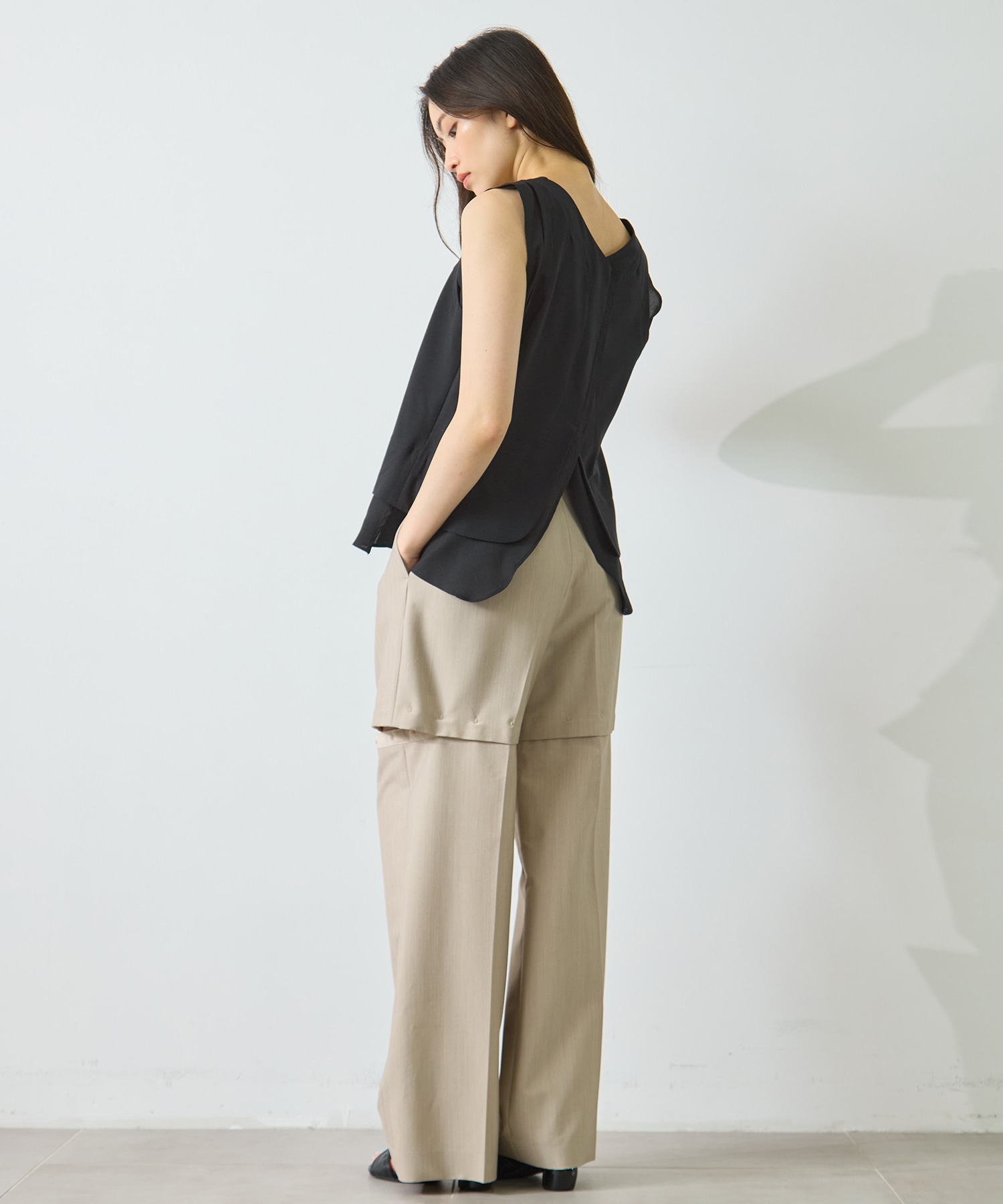 Sheer Layered Blouse STUDIOUS