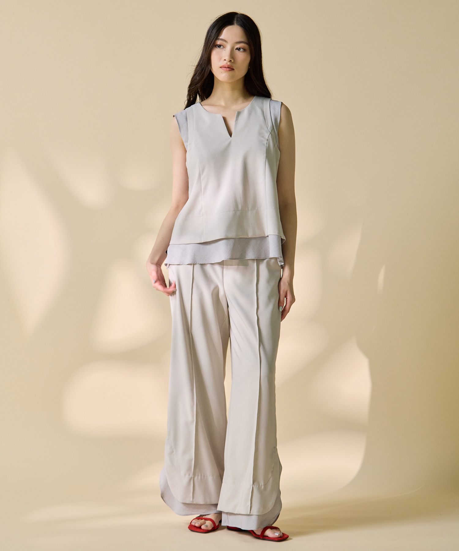 Sheer Layered Blouse STUDIOUS