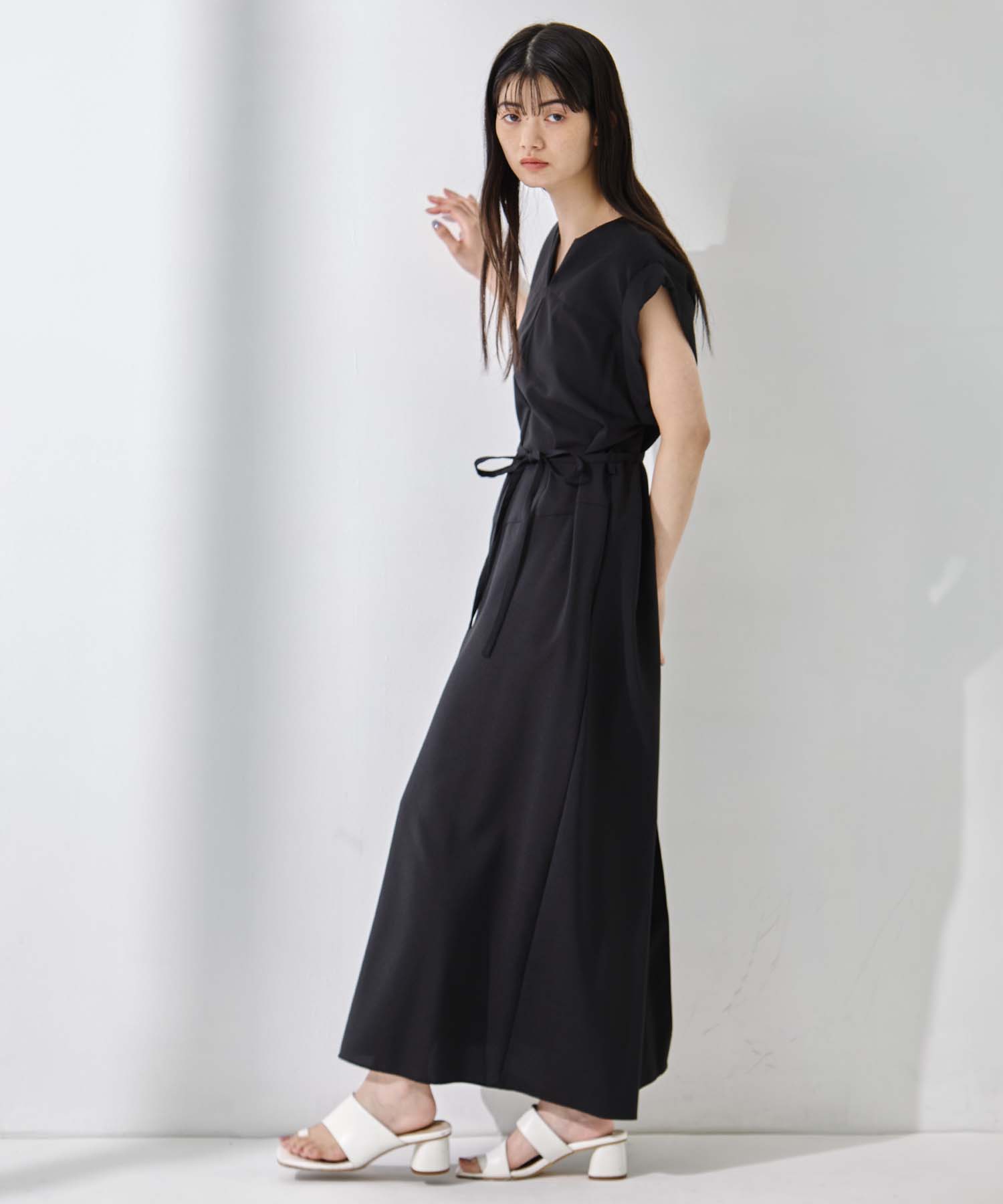 Back Tucked Dress STUDIOUS