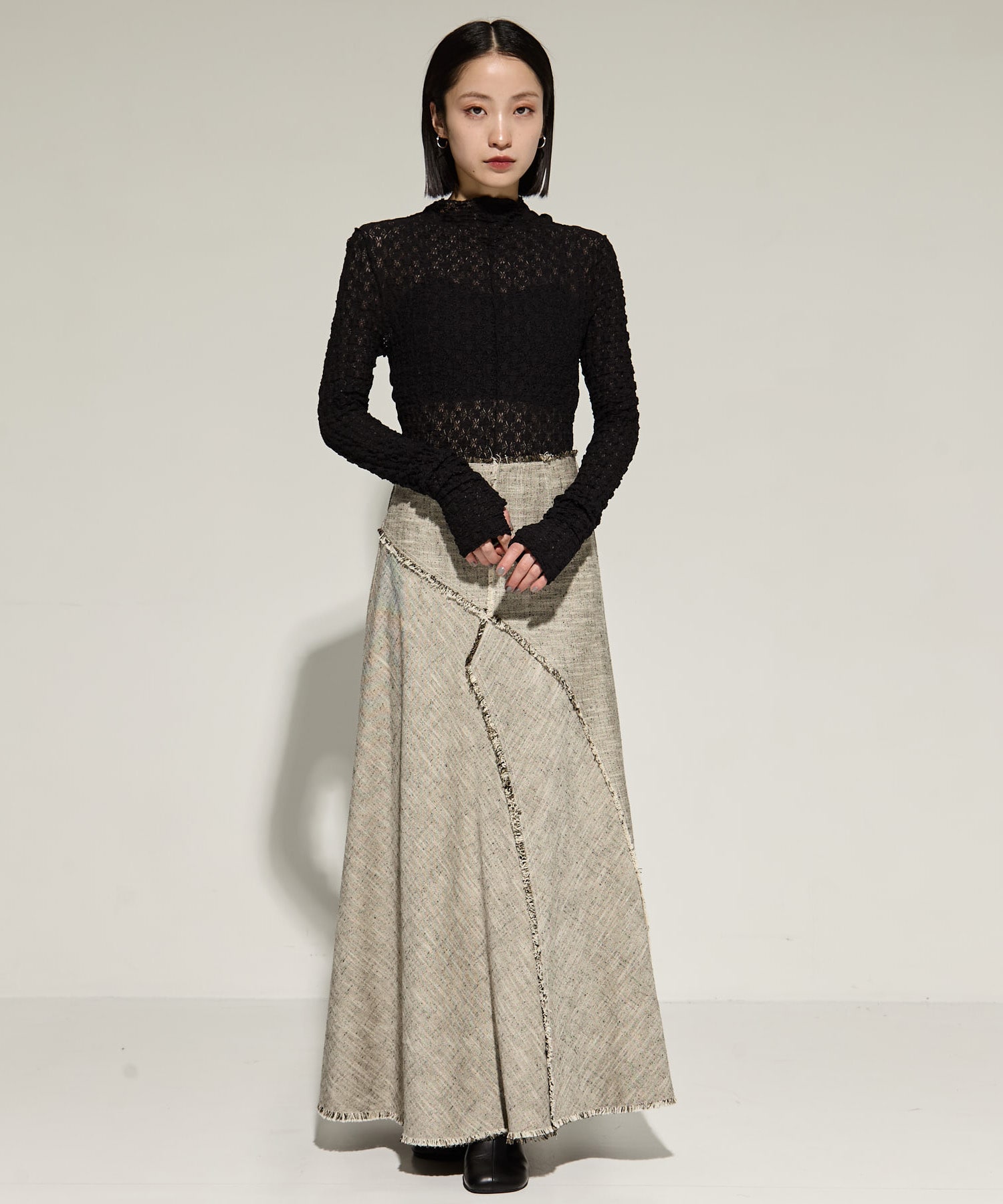 Stretch Lace Skin Top STUDIOUS