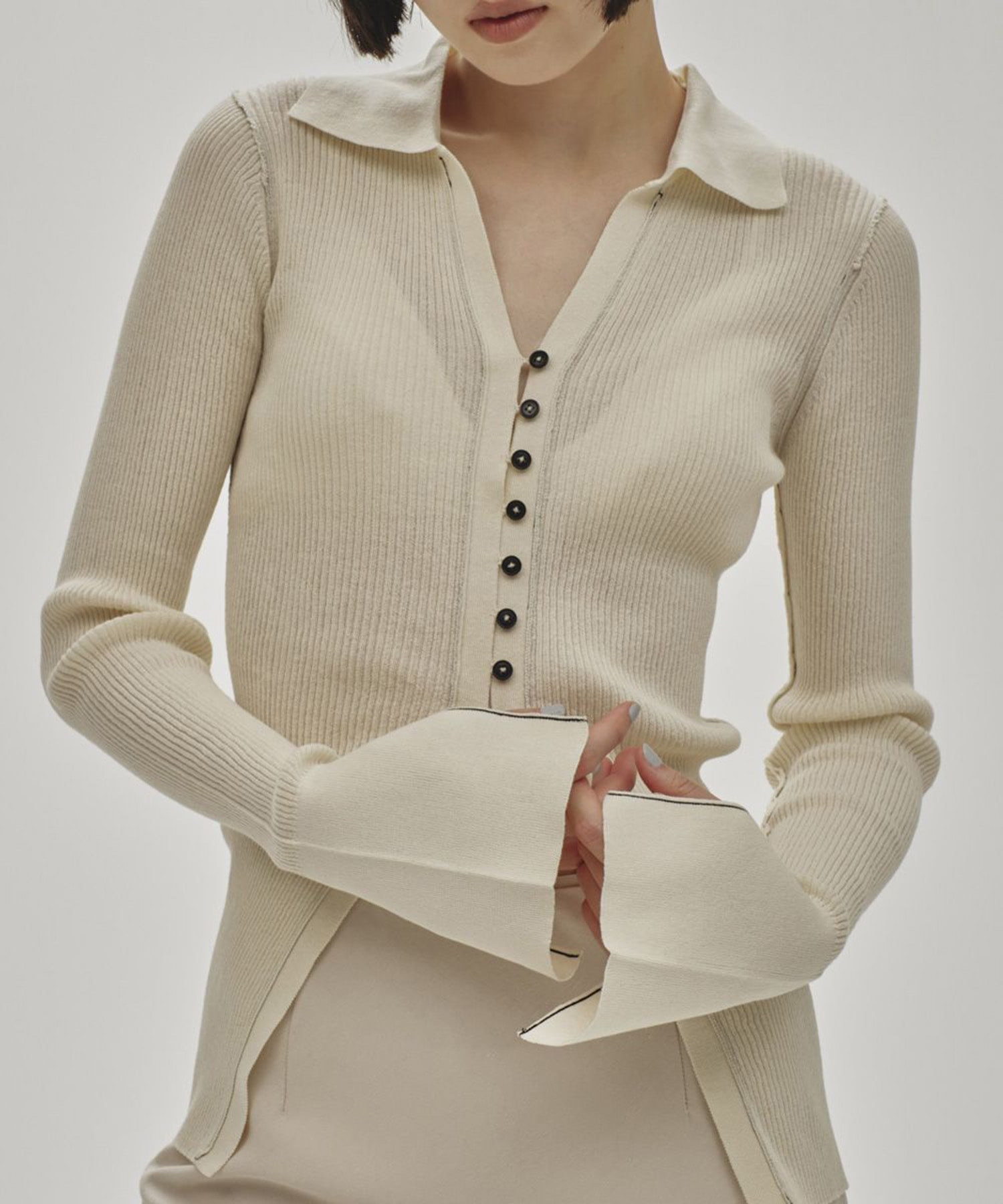 Sheer Sskipper Knit TODAYFUL