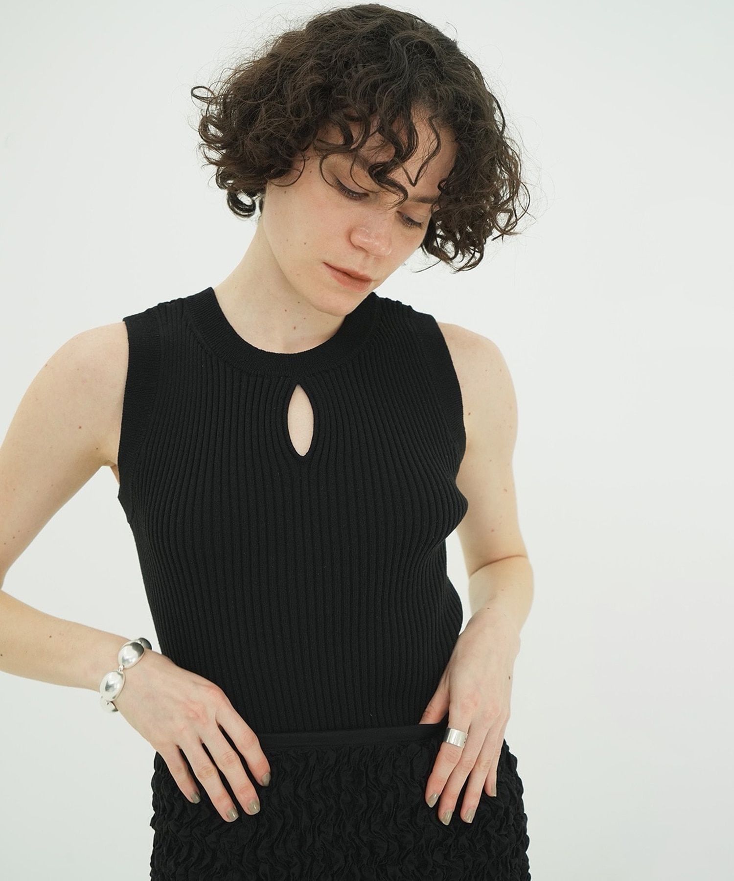 W FACE HALL KNIT TOPS CLANE