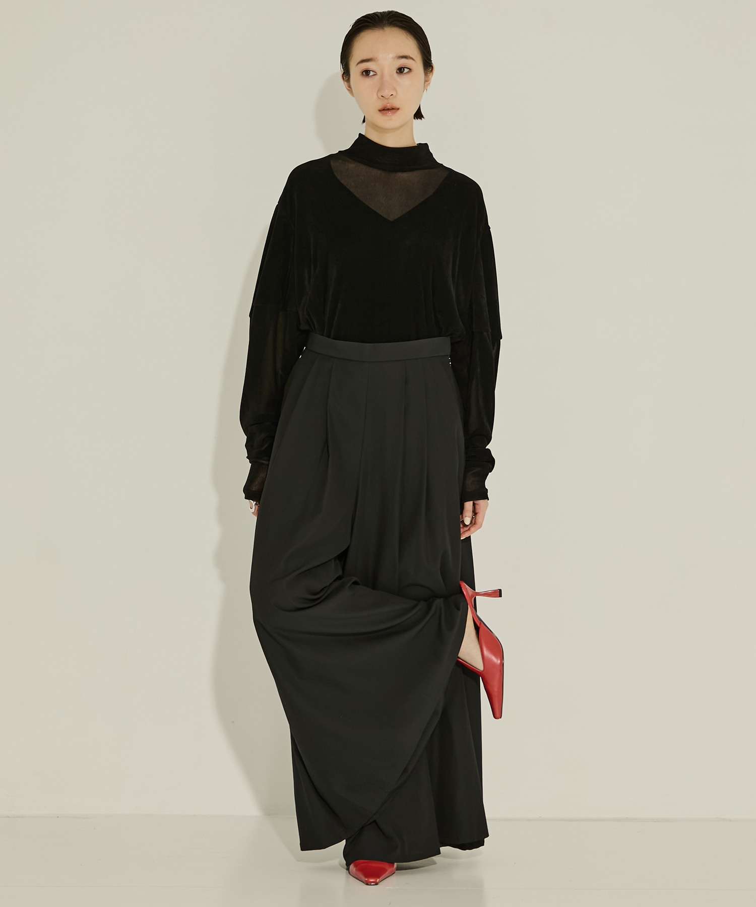 Clarisse hakama pants AKIRANAKA