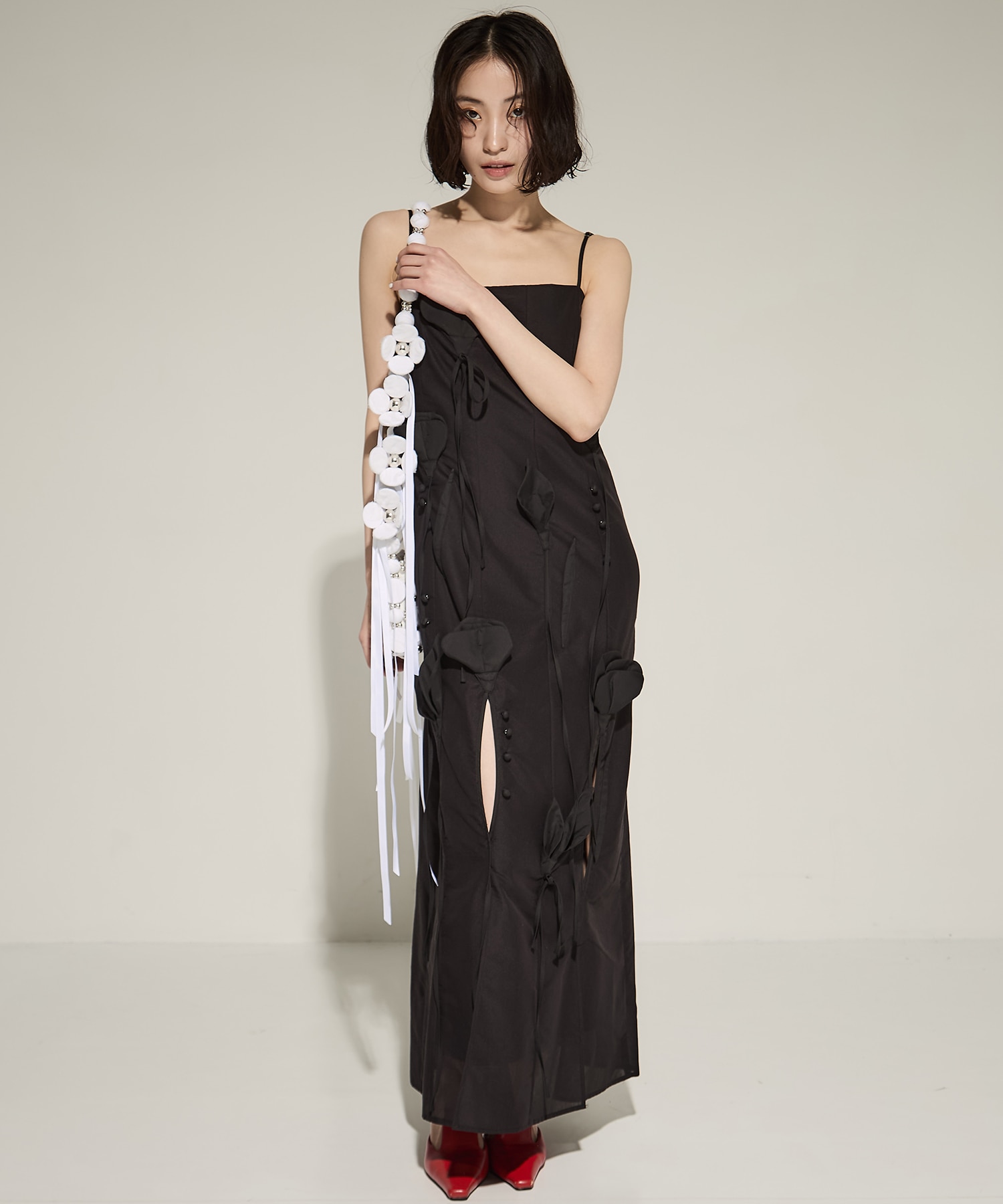 RAMM FLOWER SHOULDER BAG RIV NOBUHIKO