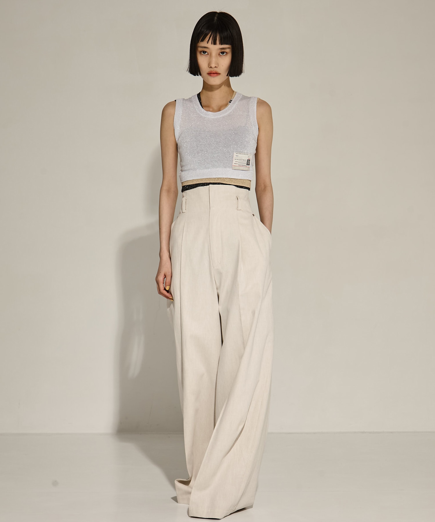 LAYERED TANKTOP Maison MIHARA YASUHIRO