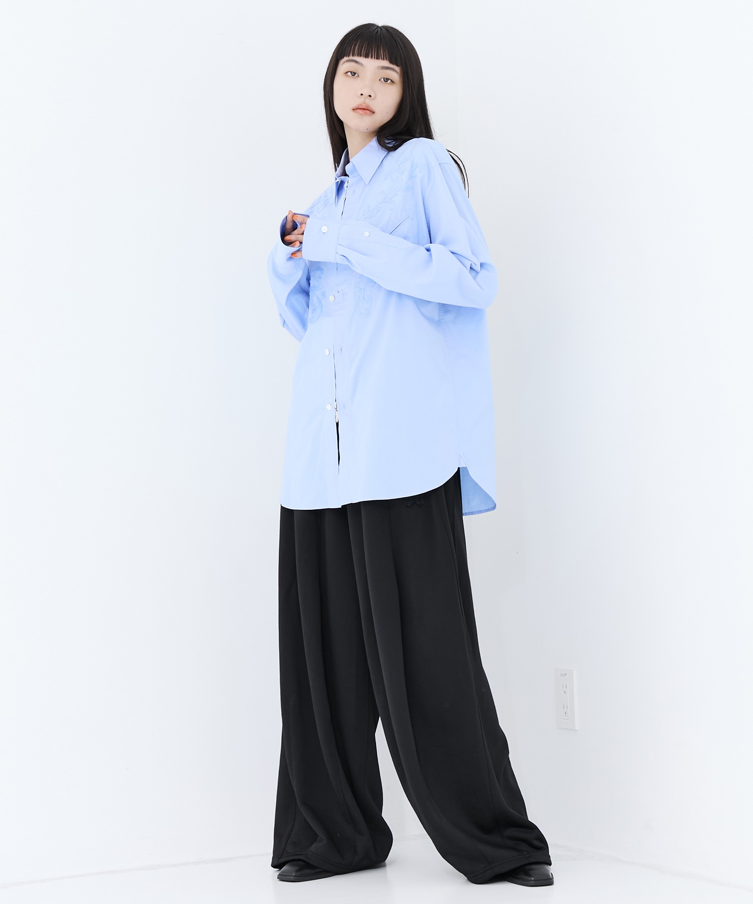 RODEO ZIPUP DRESS SHIRT MASU