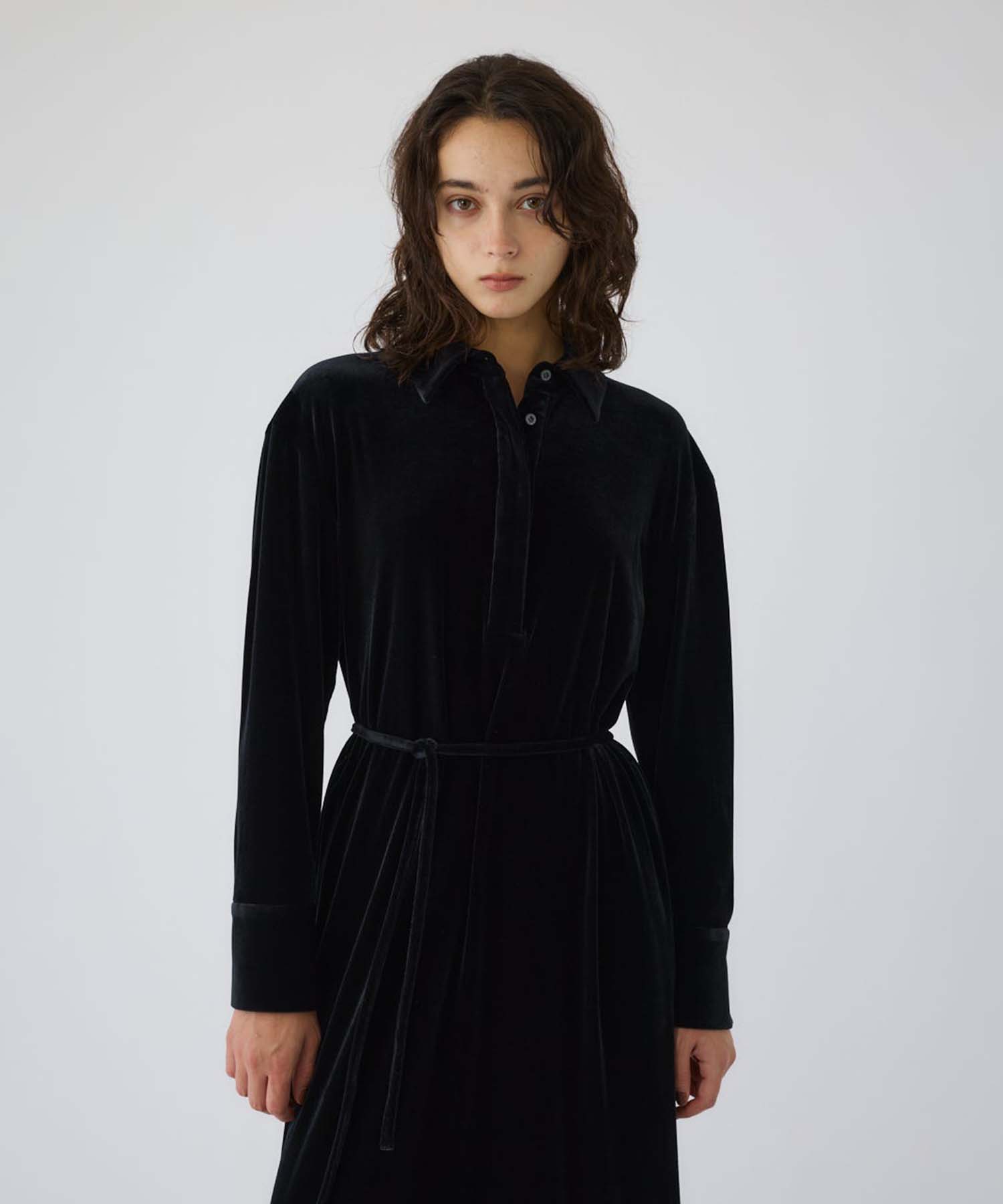 Velour shirt dress RIM.ARK