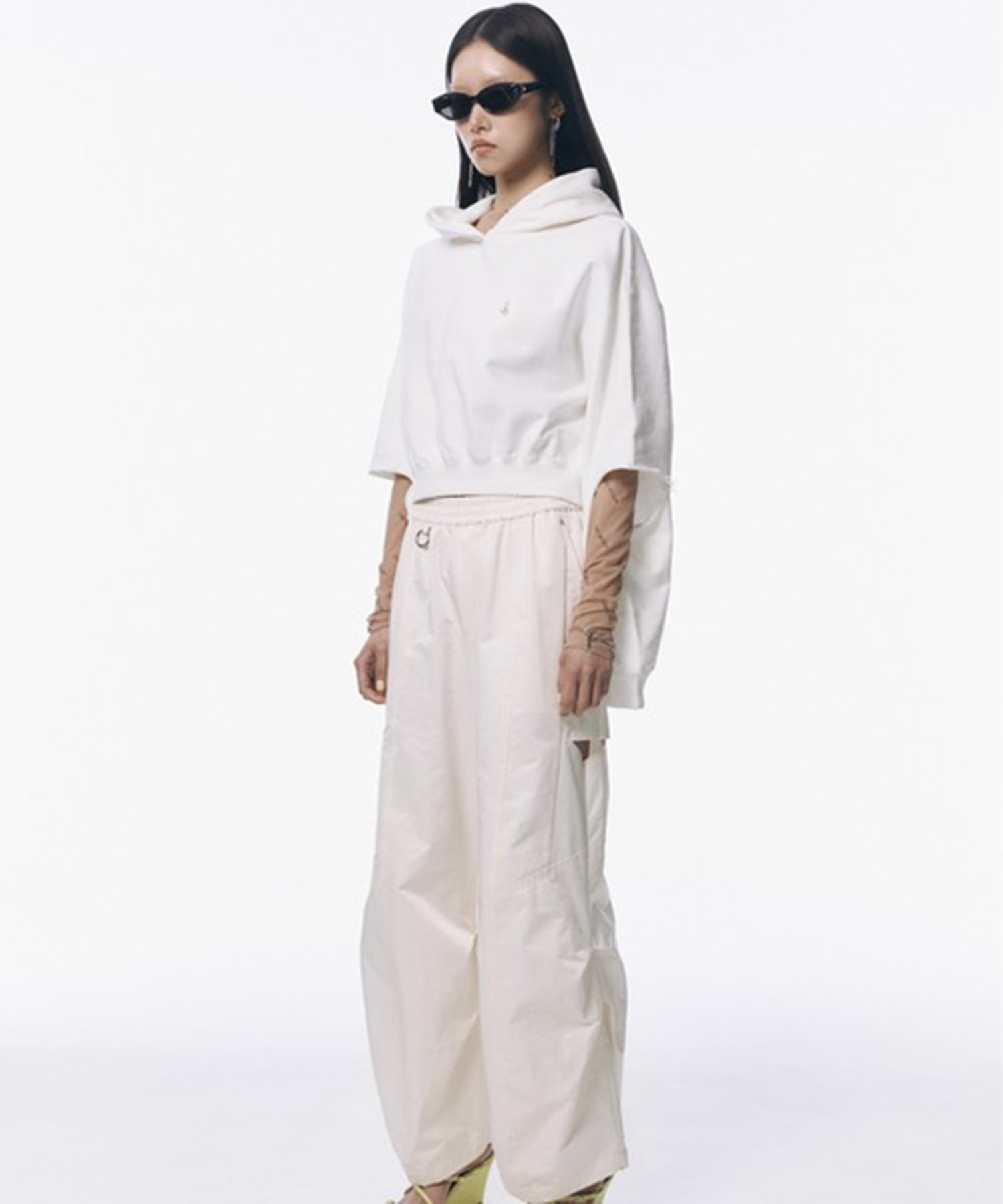 SLIT SHORT HOODIE JOSEMOON