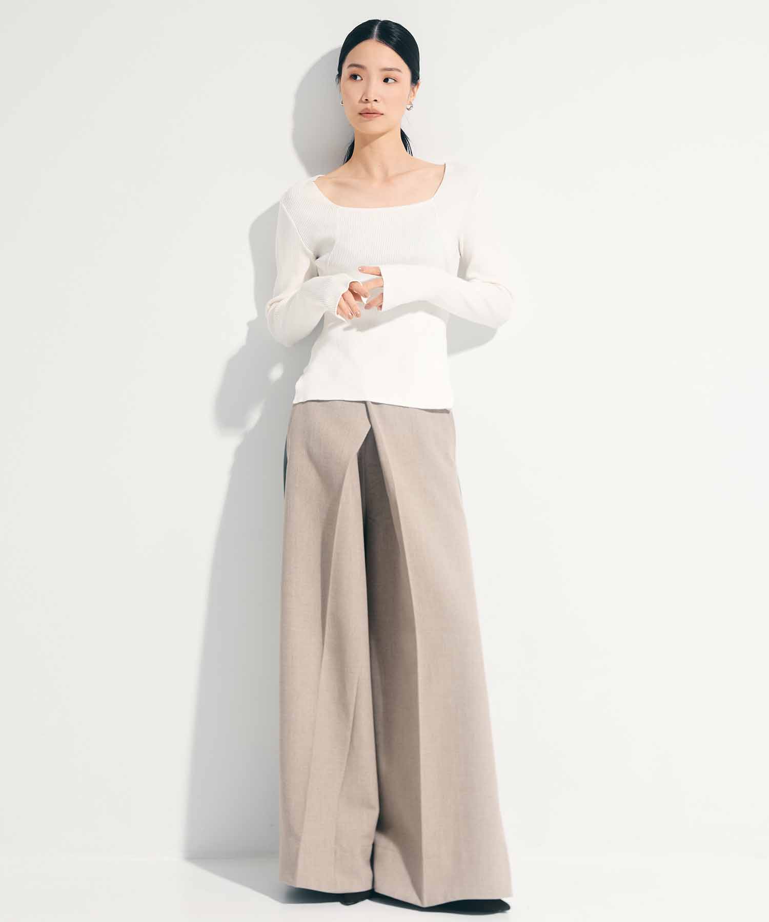 SQUARE RIB KNIT STUDIOUS
