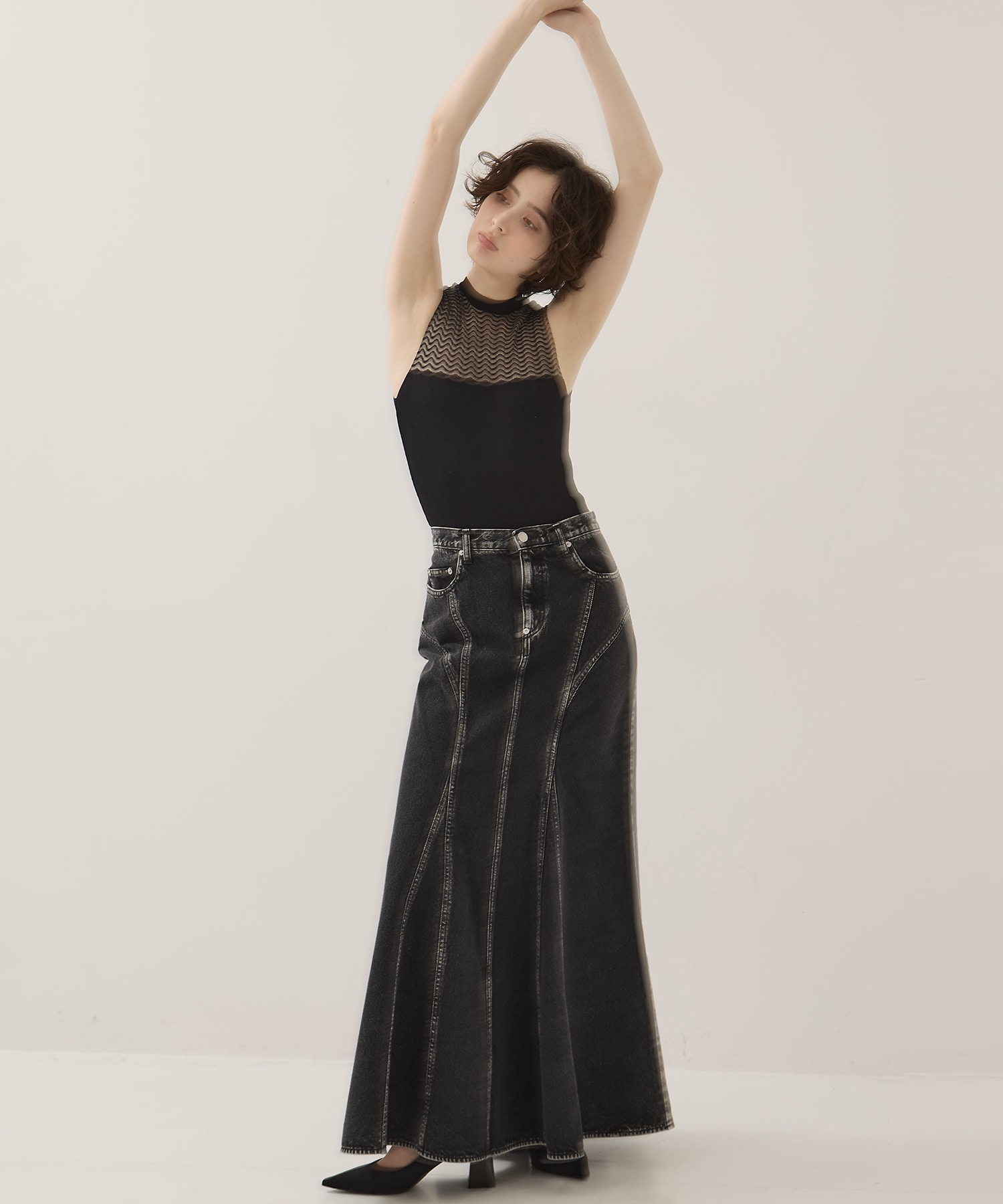 Crew Neck Bodysuit EMILY ODA