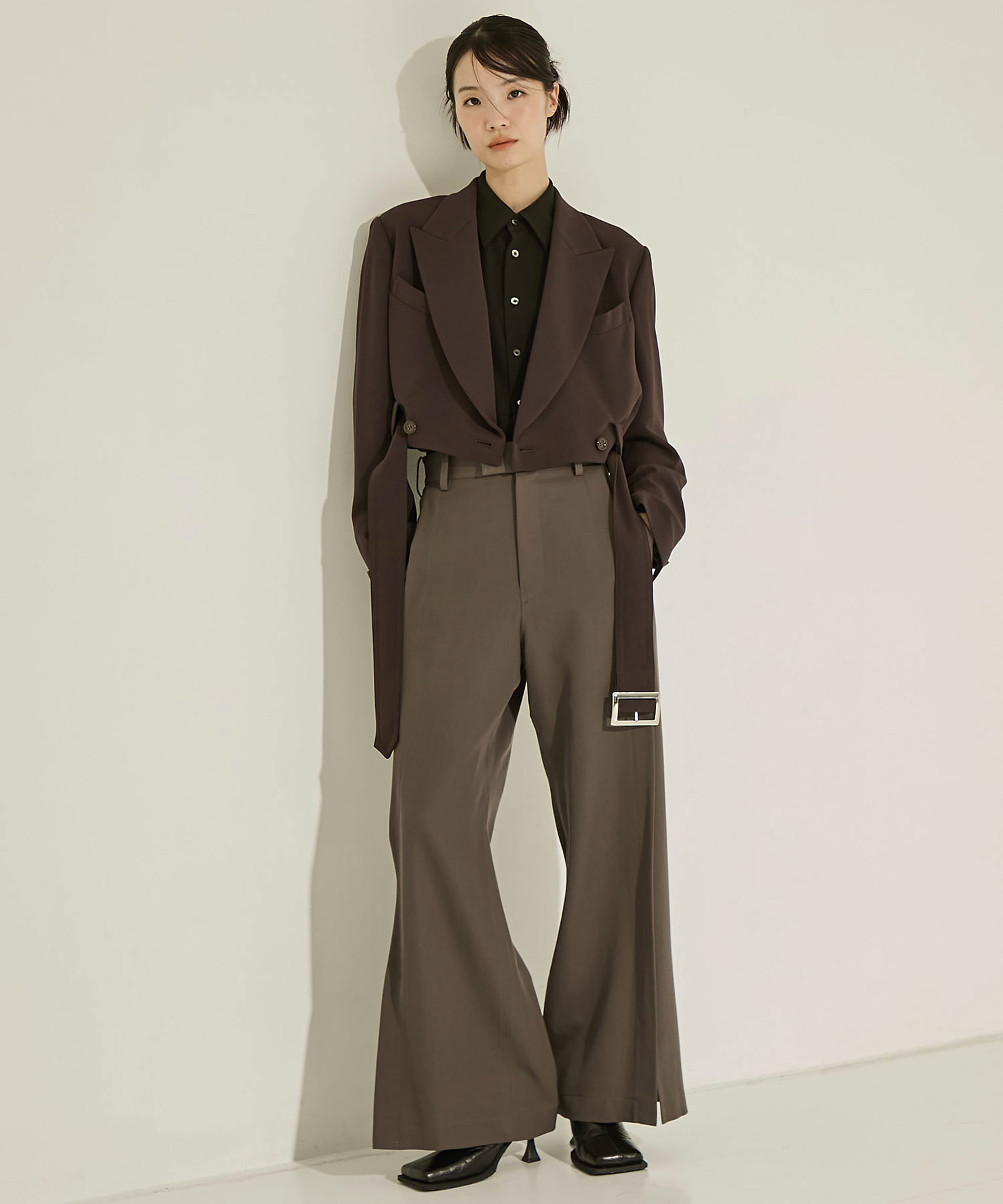 Cropped Belt JKT UJOH