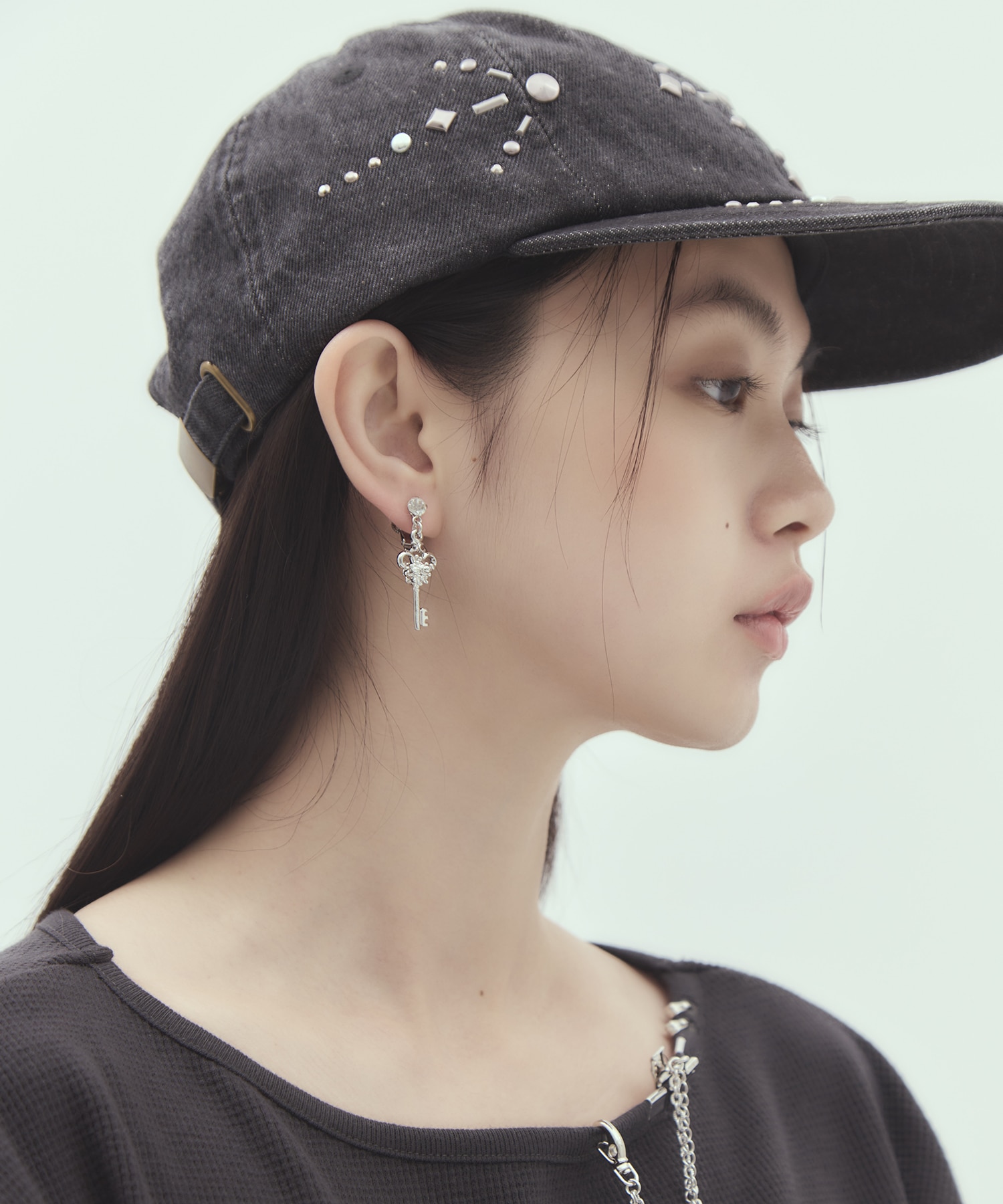 key ＆ lock earrings tanakadaisuke