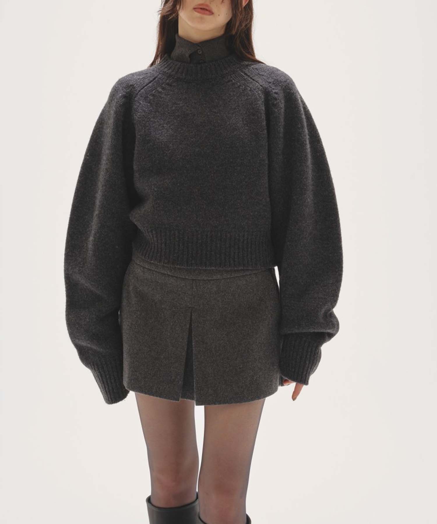 Front Botton Knit TODAYFUL