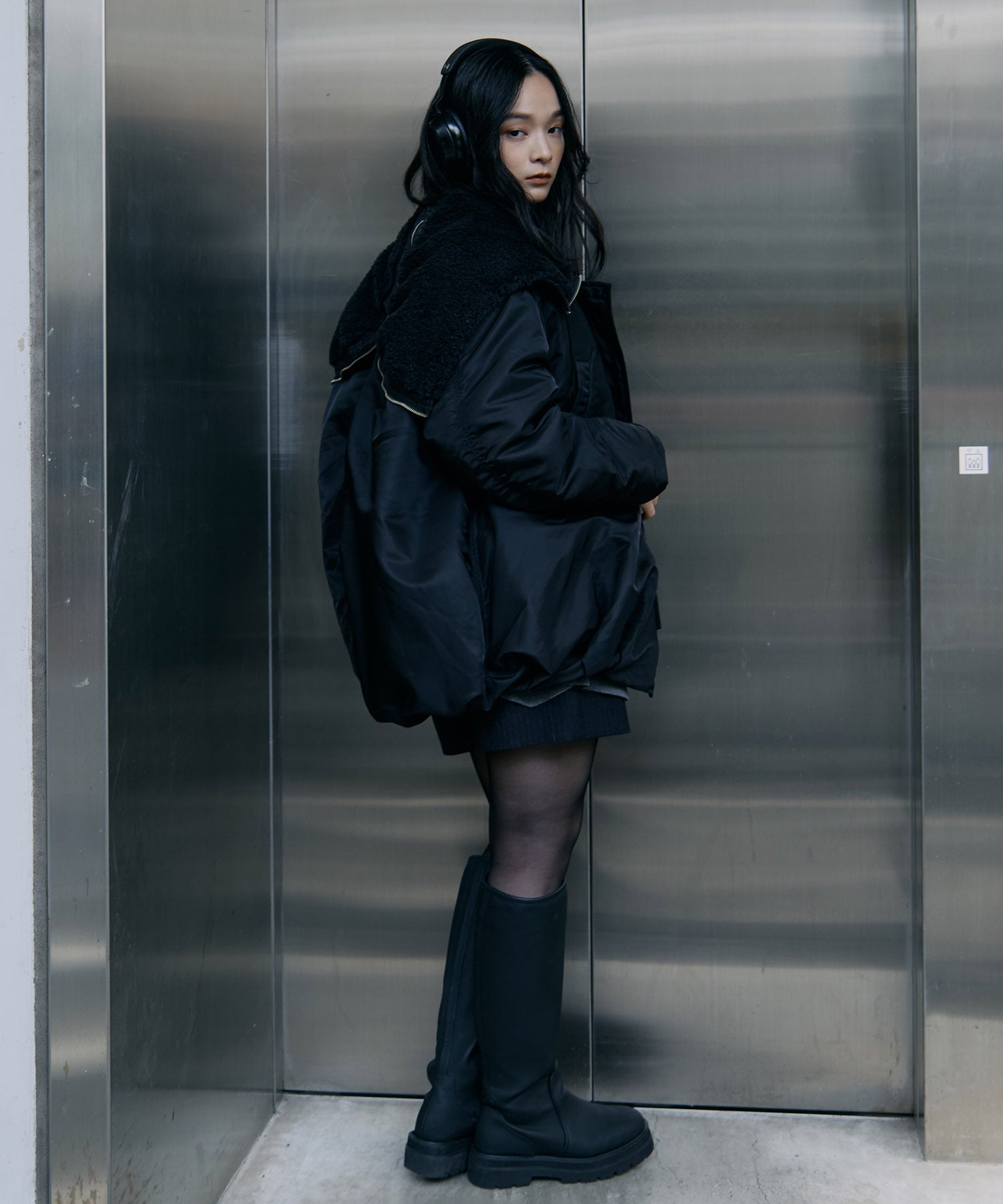 【WEB限定復刻】別注BALLOON DESIGN HOODED N3B CLANE