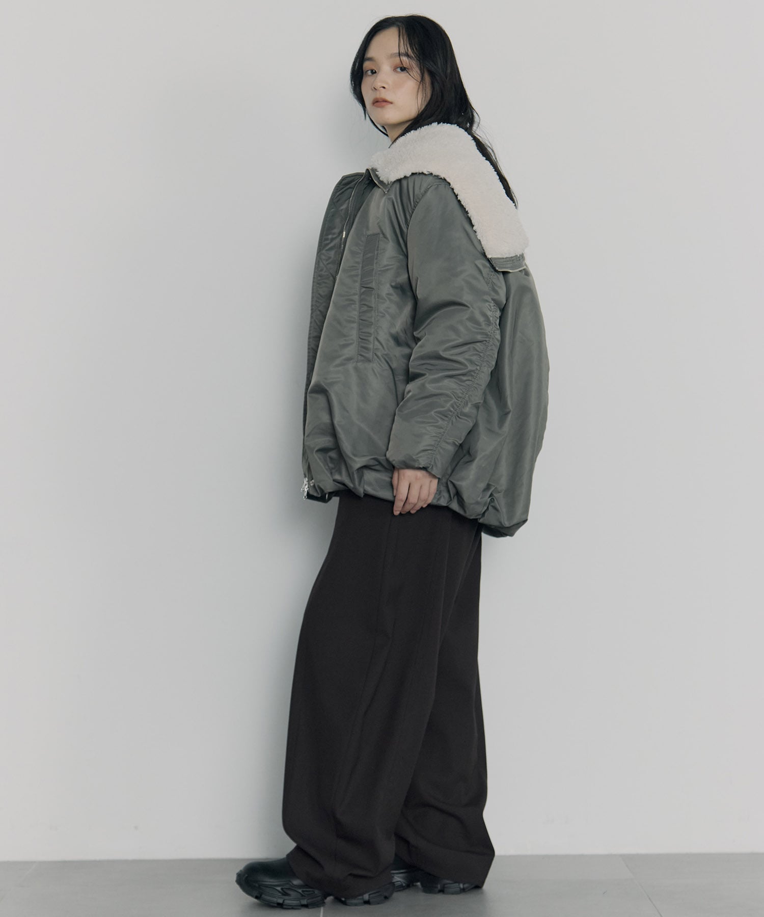 【WEB限定復刻】別注BALLOON DESIGN HOODED N3B CLANE