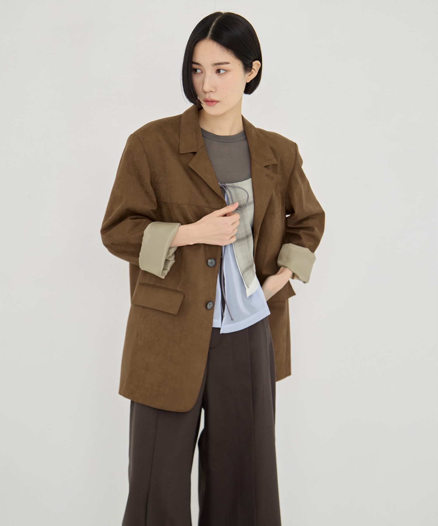 Soft Suede Over Jacket STUDIOUS