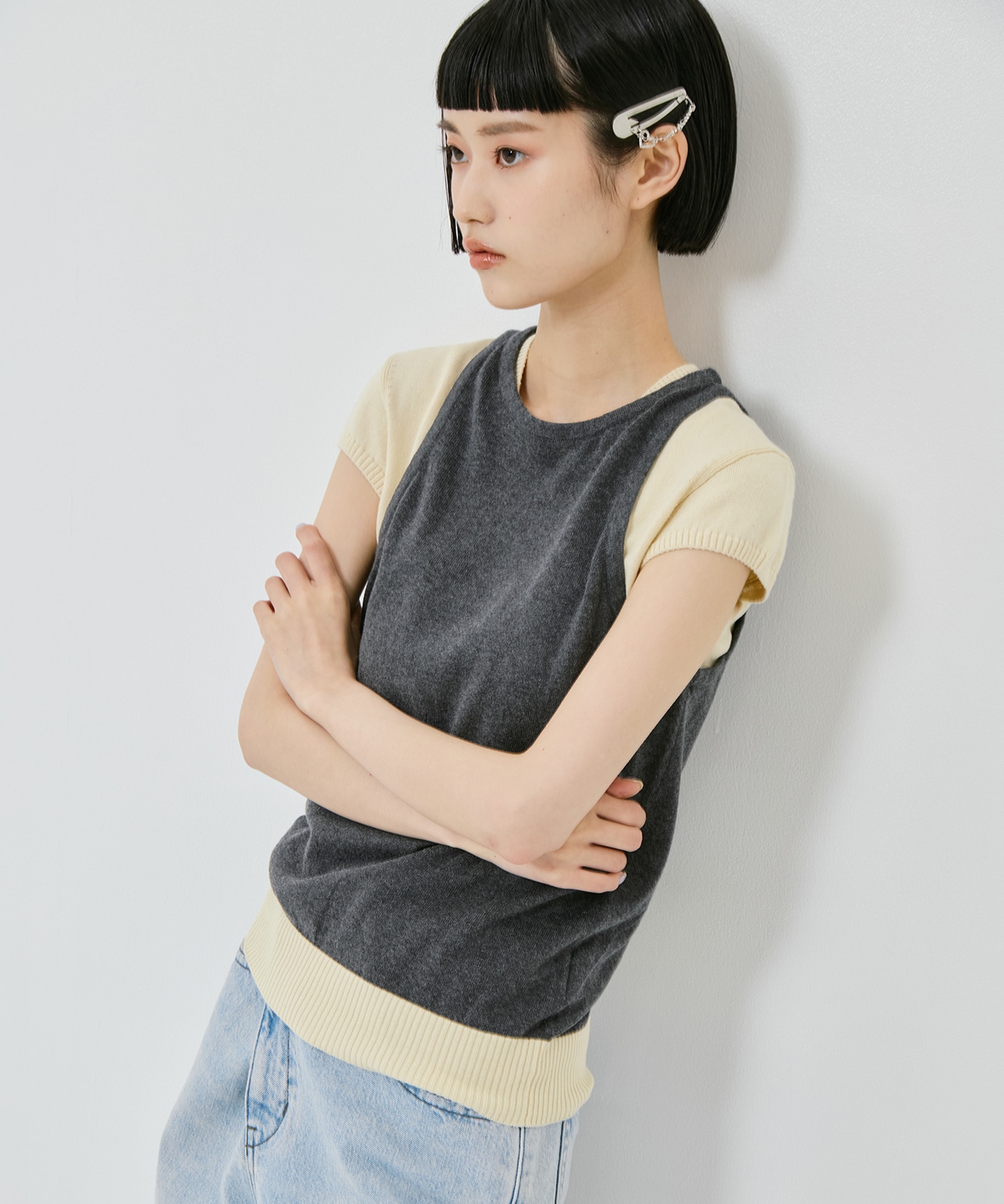 Oval Hairclip BASICKS