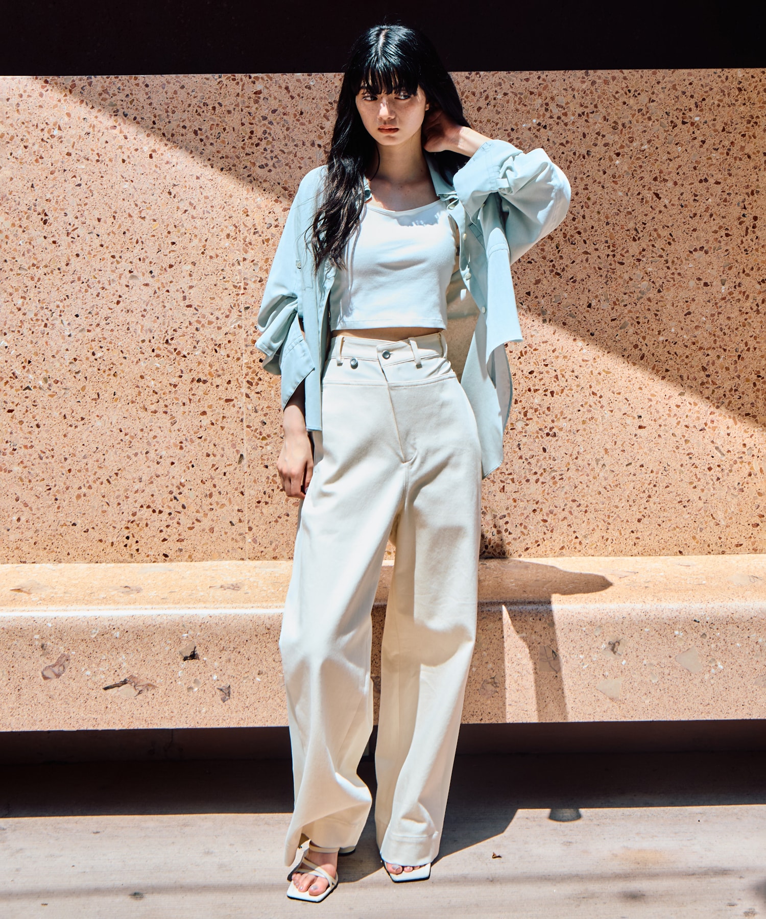 Matte Sheer Over Shirt STUDIOUS