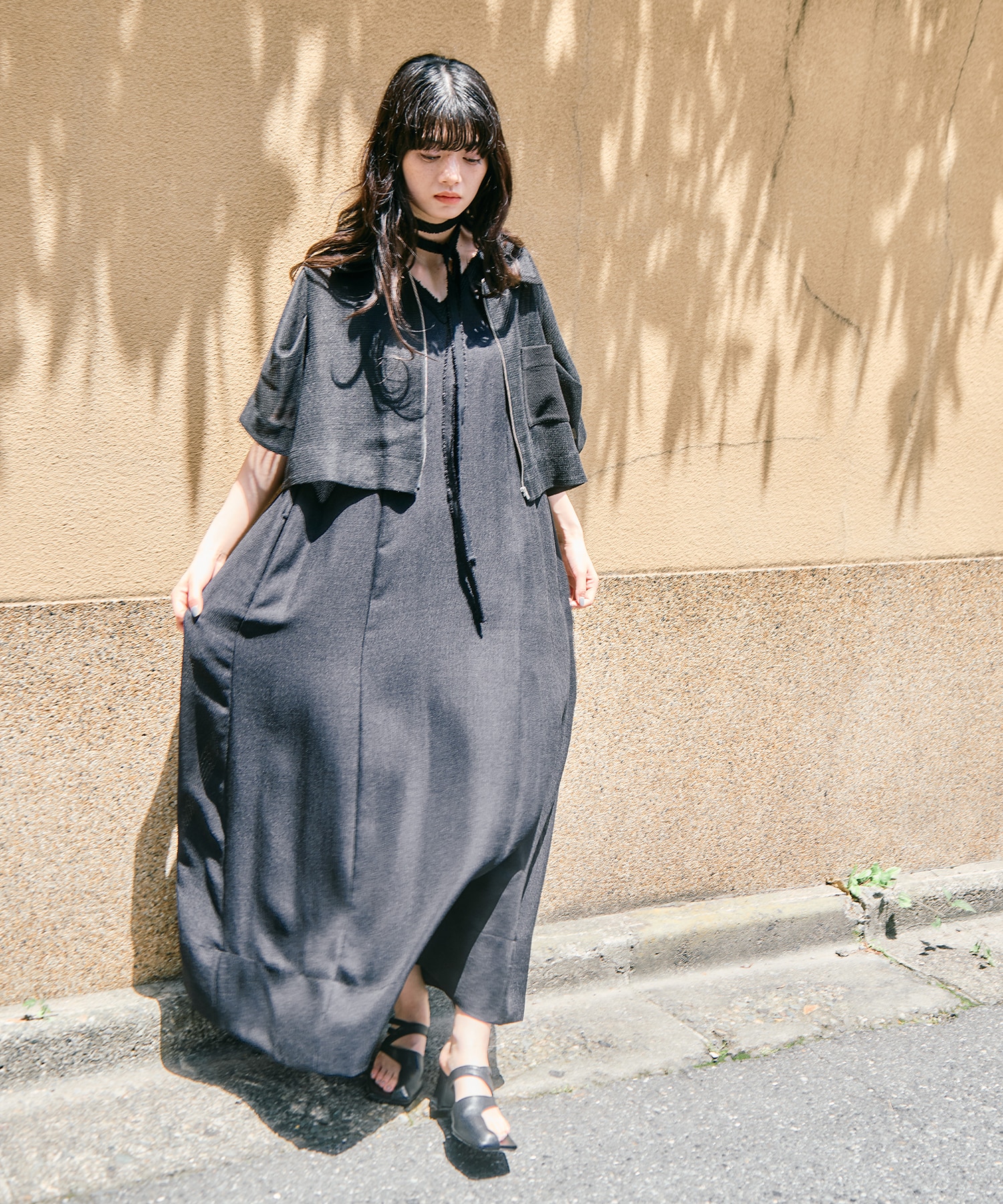 Washable Mesh Blouson STUDIOUS