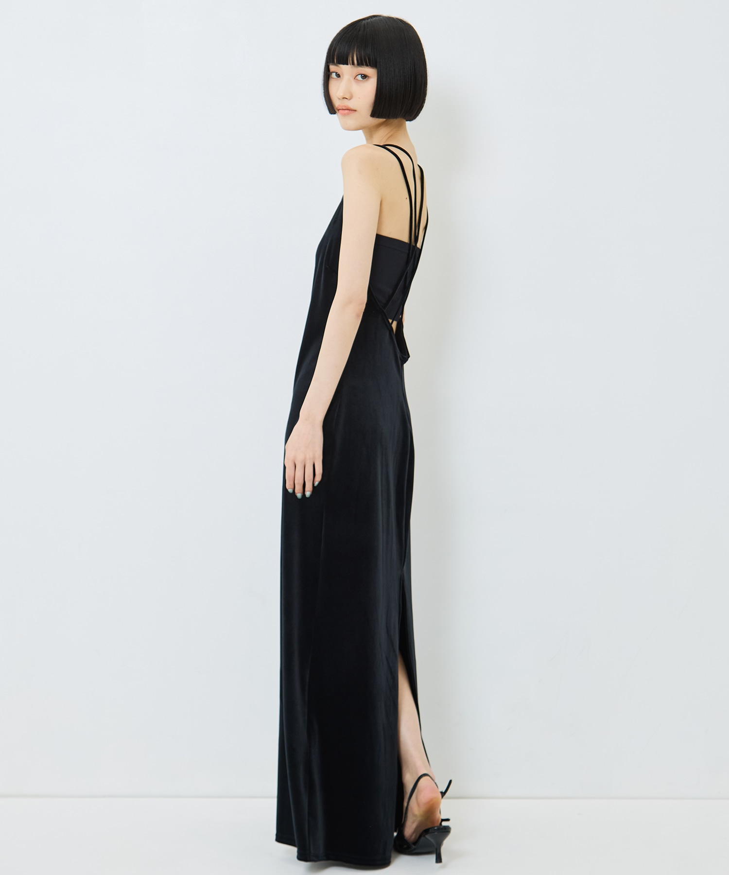 velour cami-one piece tanakadaisuke