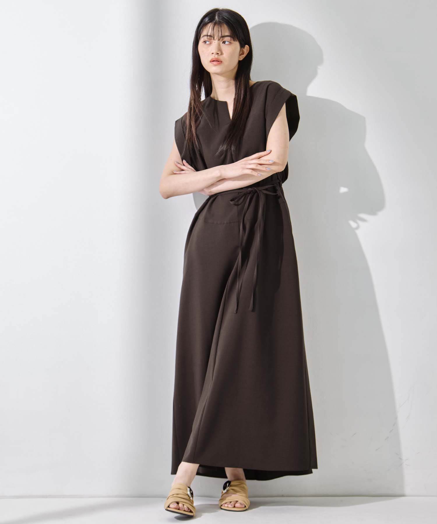 Back Tucked Dress STUDIOUS