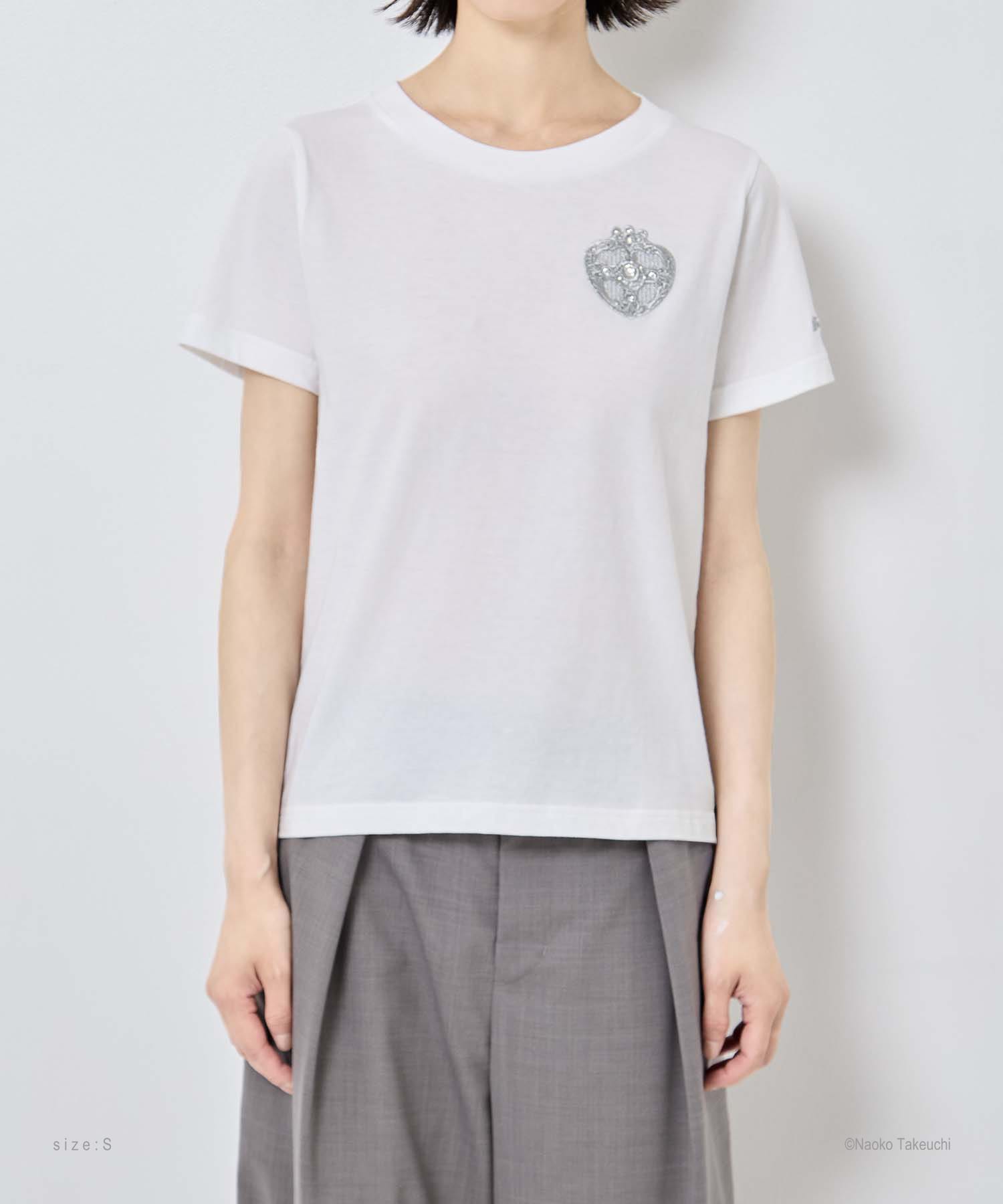 Cosmic Heart Compact T-shirt tanakadaisuke