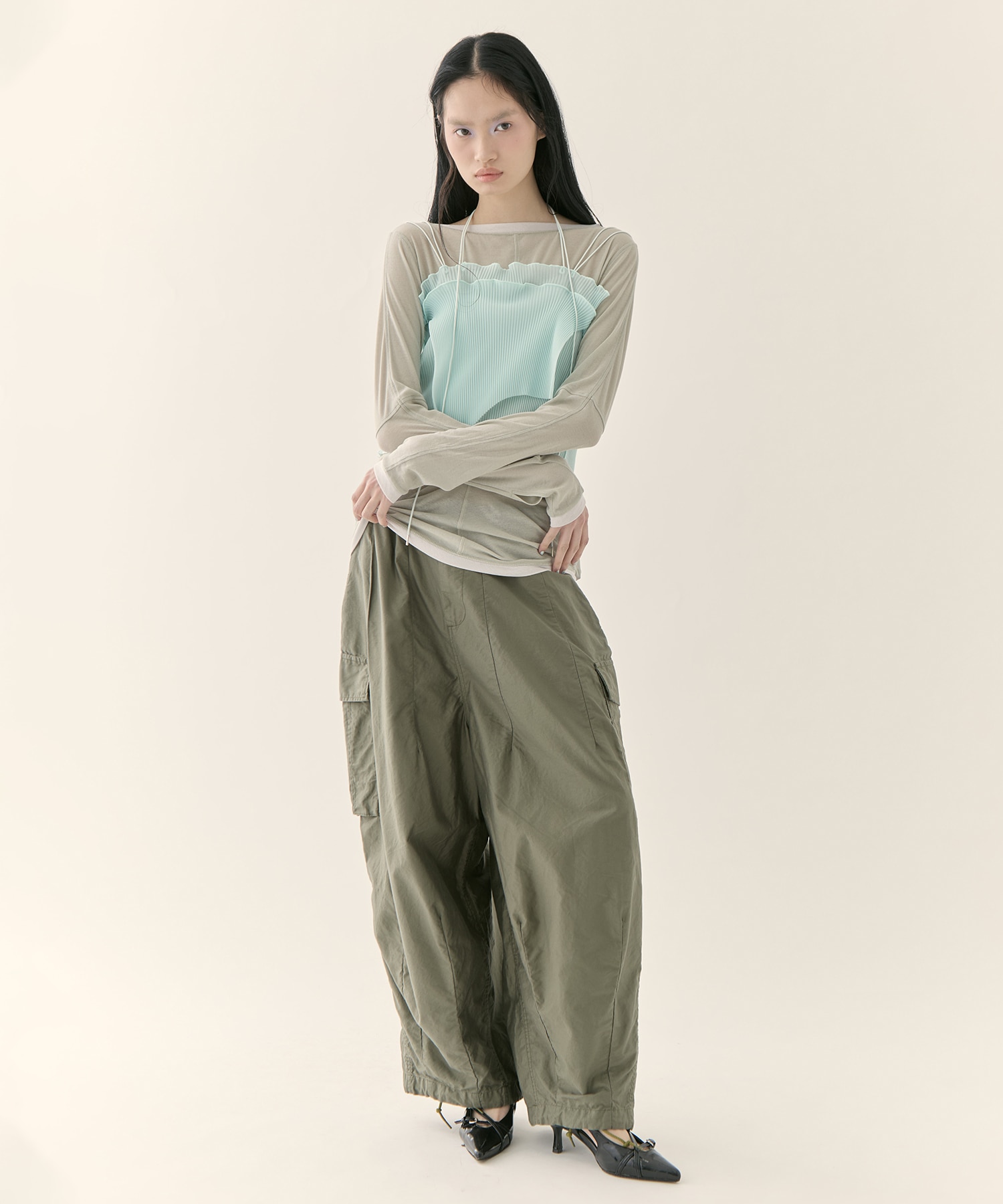 別注 SHEER CAMISOLE kotohayokozawa
