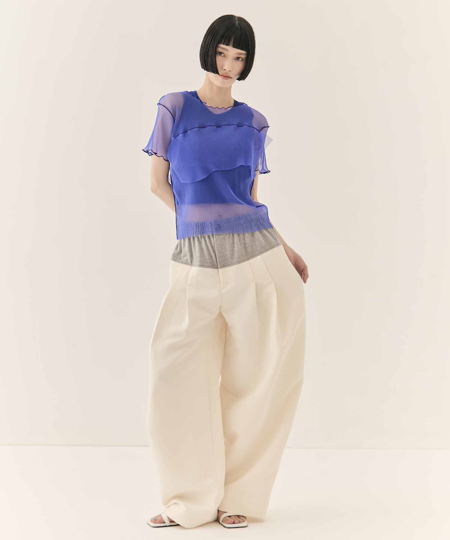 GHOST TODO TOP SHORT SLEEVE +INNER kotohayokozawa