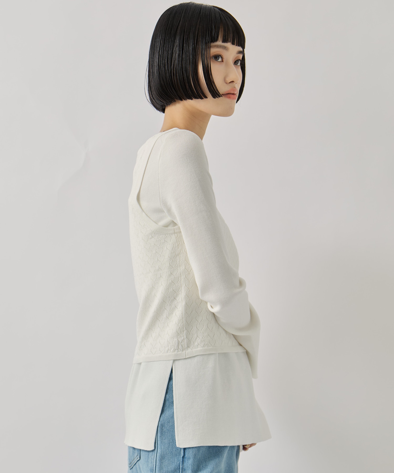 HEART TANK KHEART TANK KNIT SET AMERI