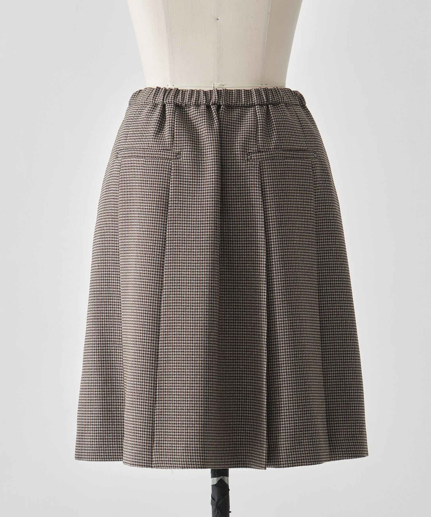 JENNY BOX PLEATED HALF SKIRT AMERI