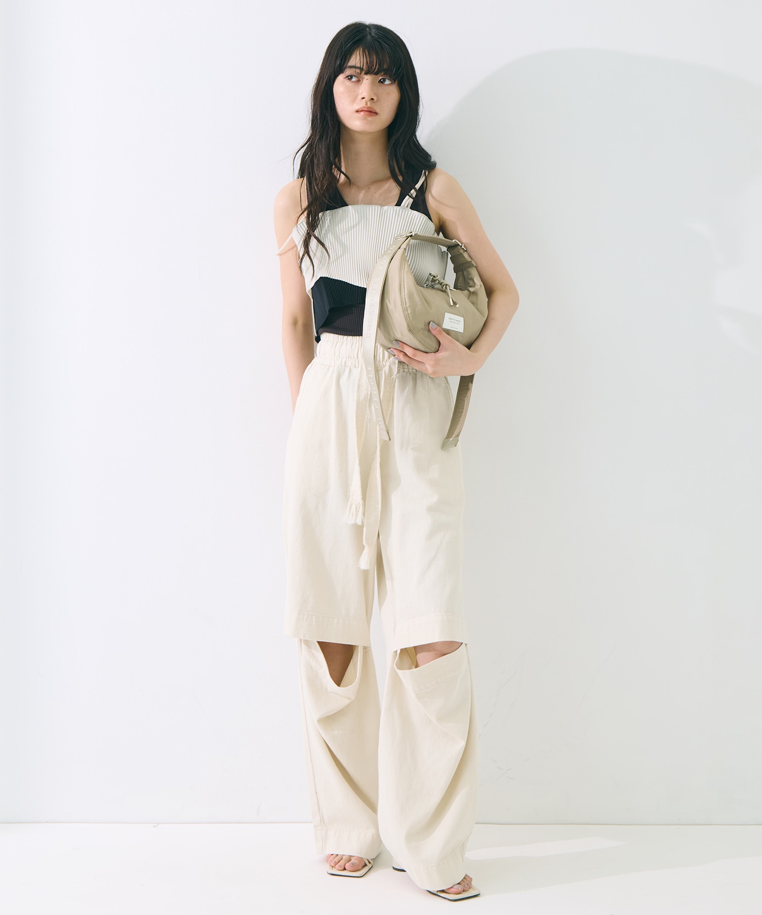 別注nylon moon shoulder bag beautiful people