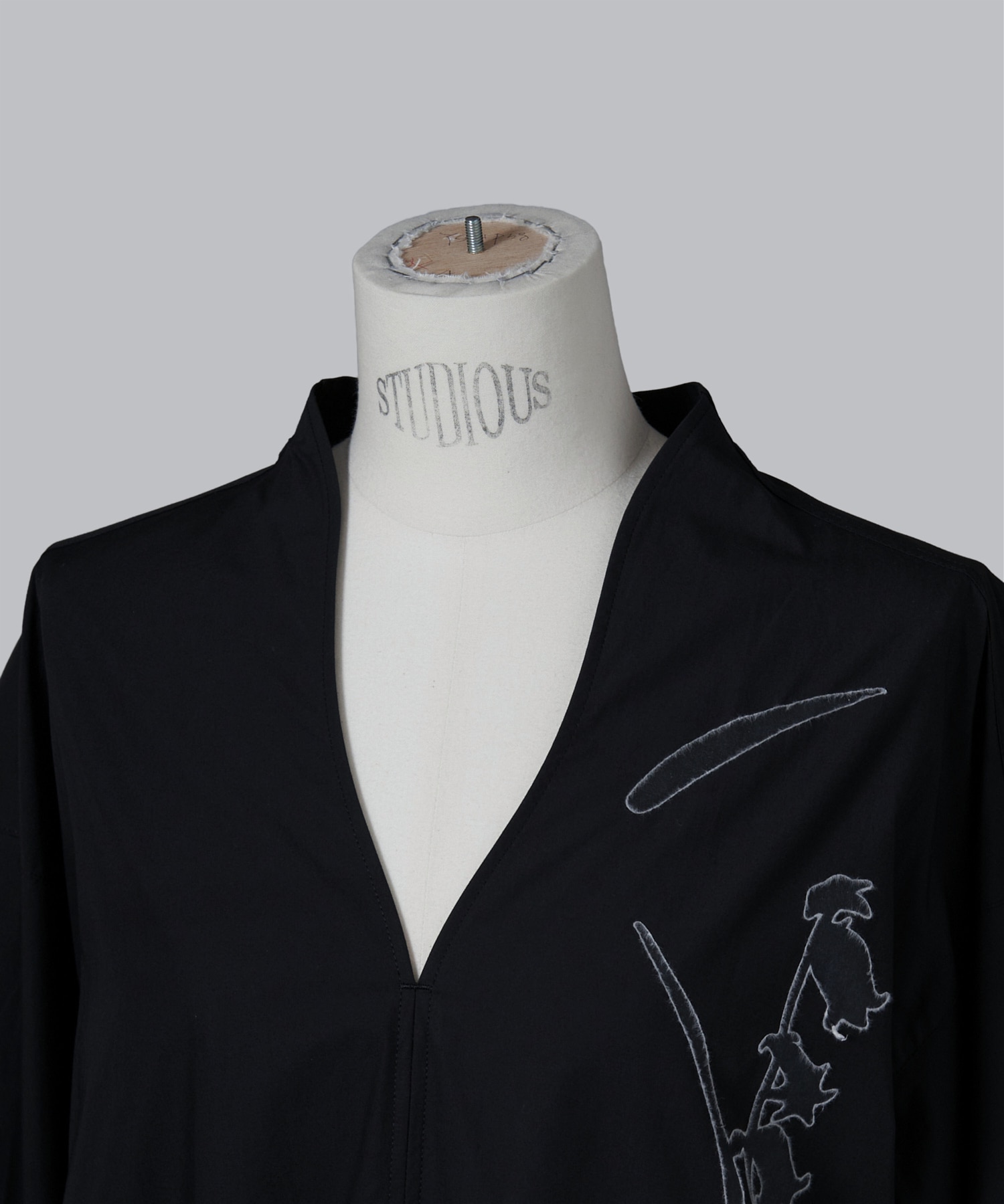 Washi Print Shirt Mame Kurogouchi
