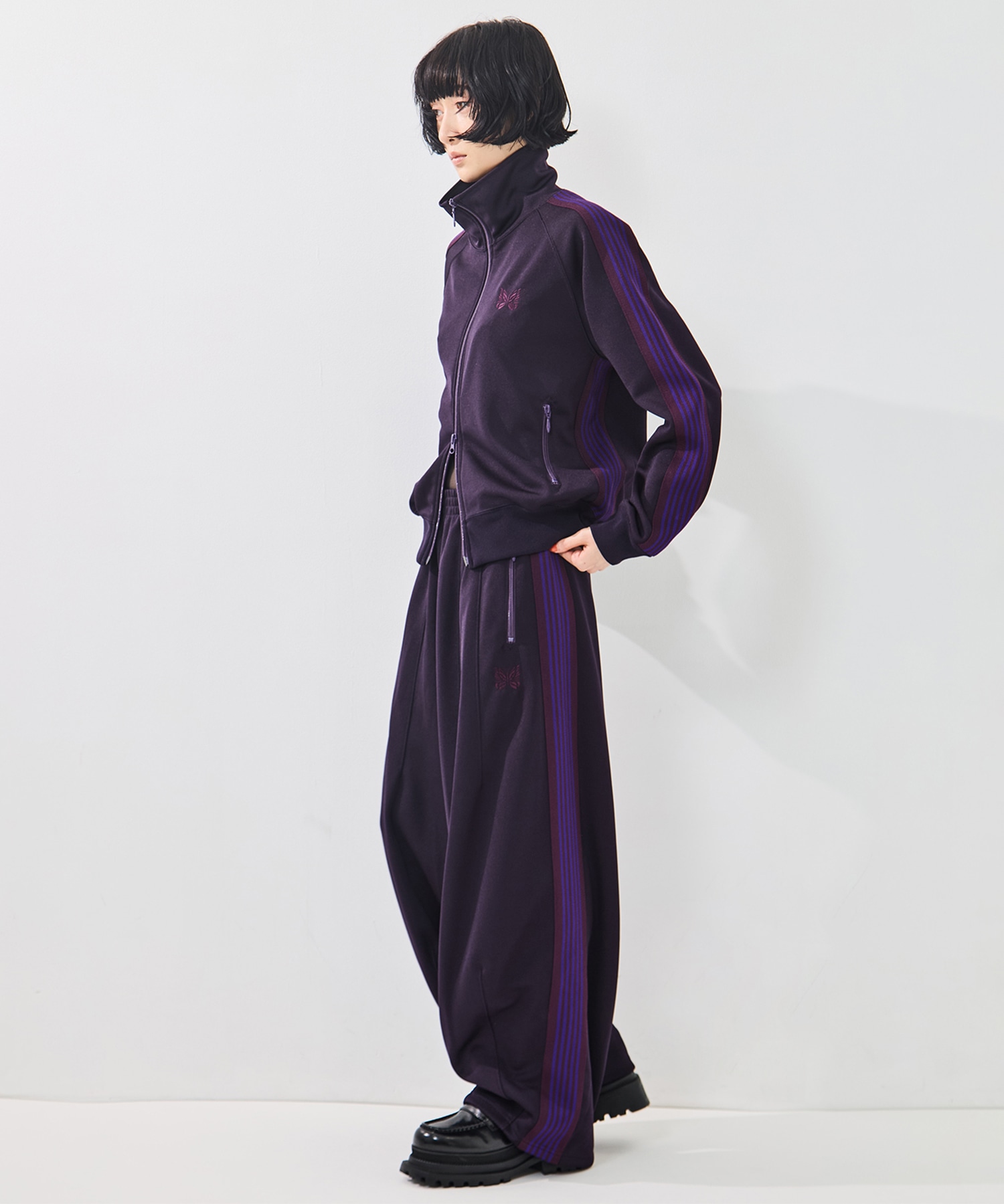 H.D Track Pant-Poly Smooth Needles