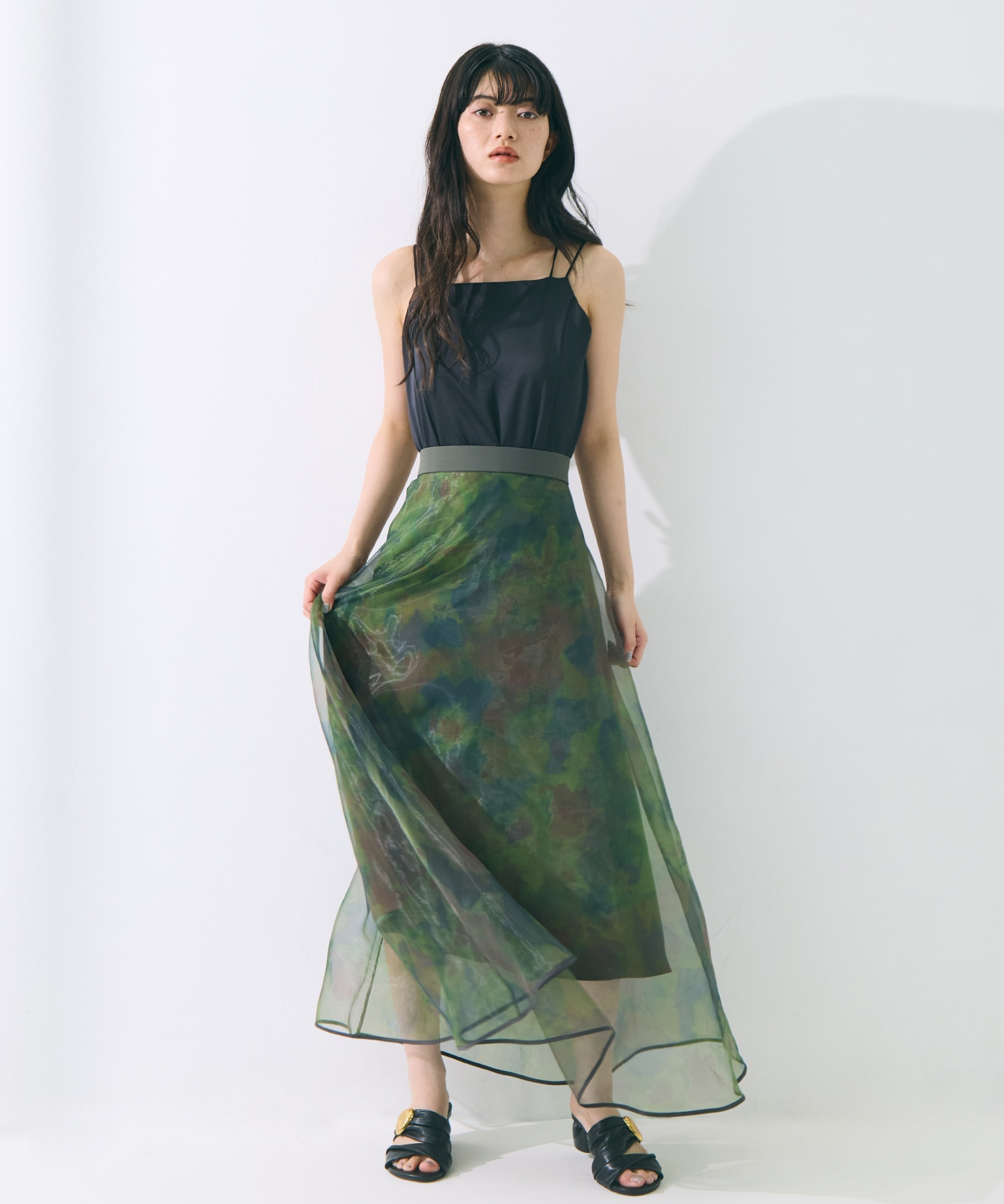 Art Flare Skirt STUDIOUS