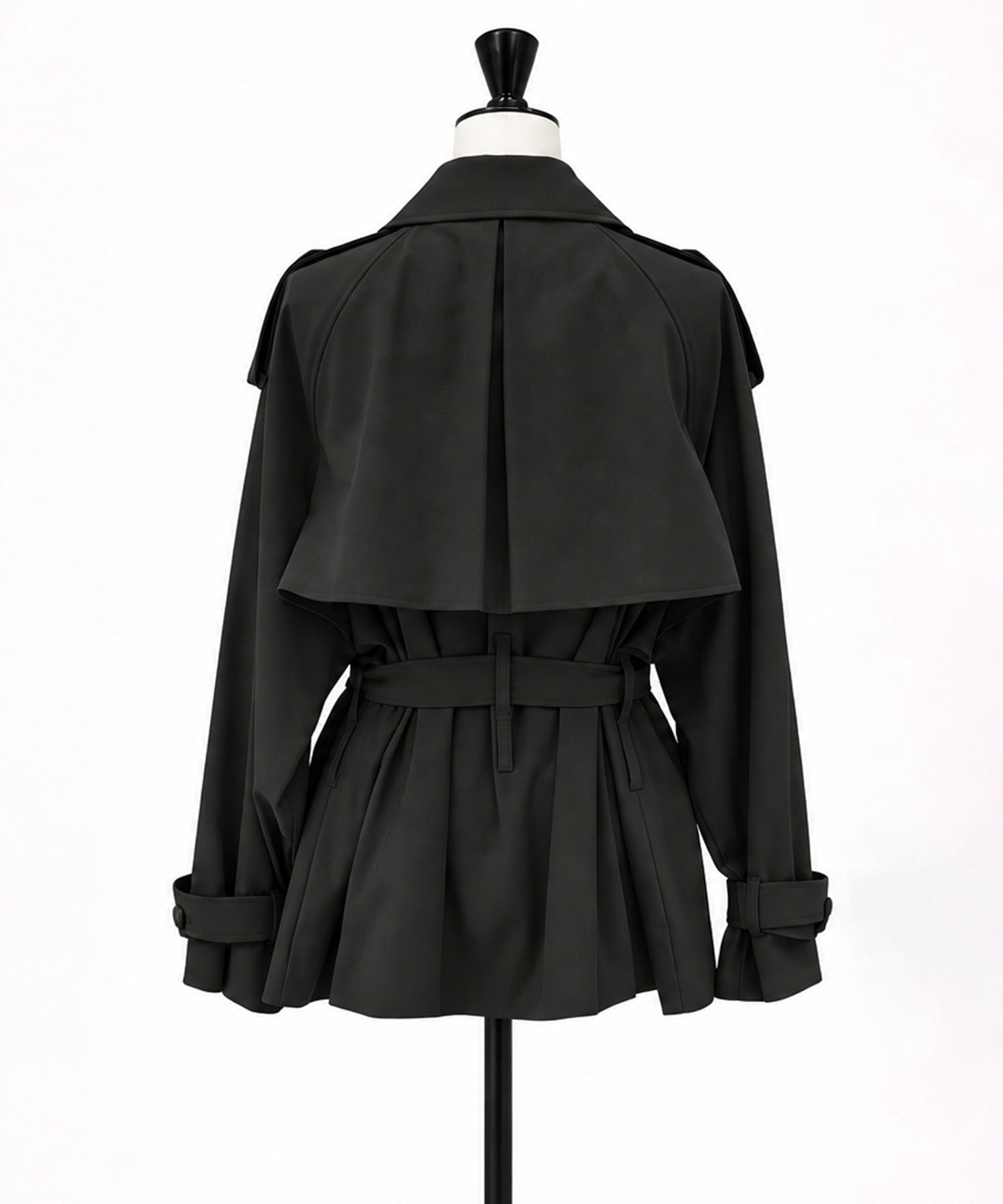 Belted Short Trench Coat STUDIOUS
