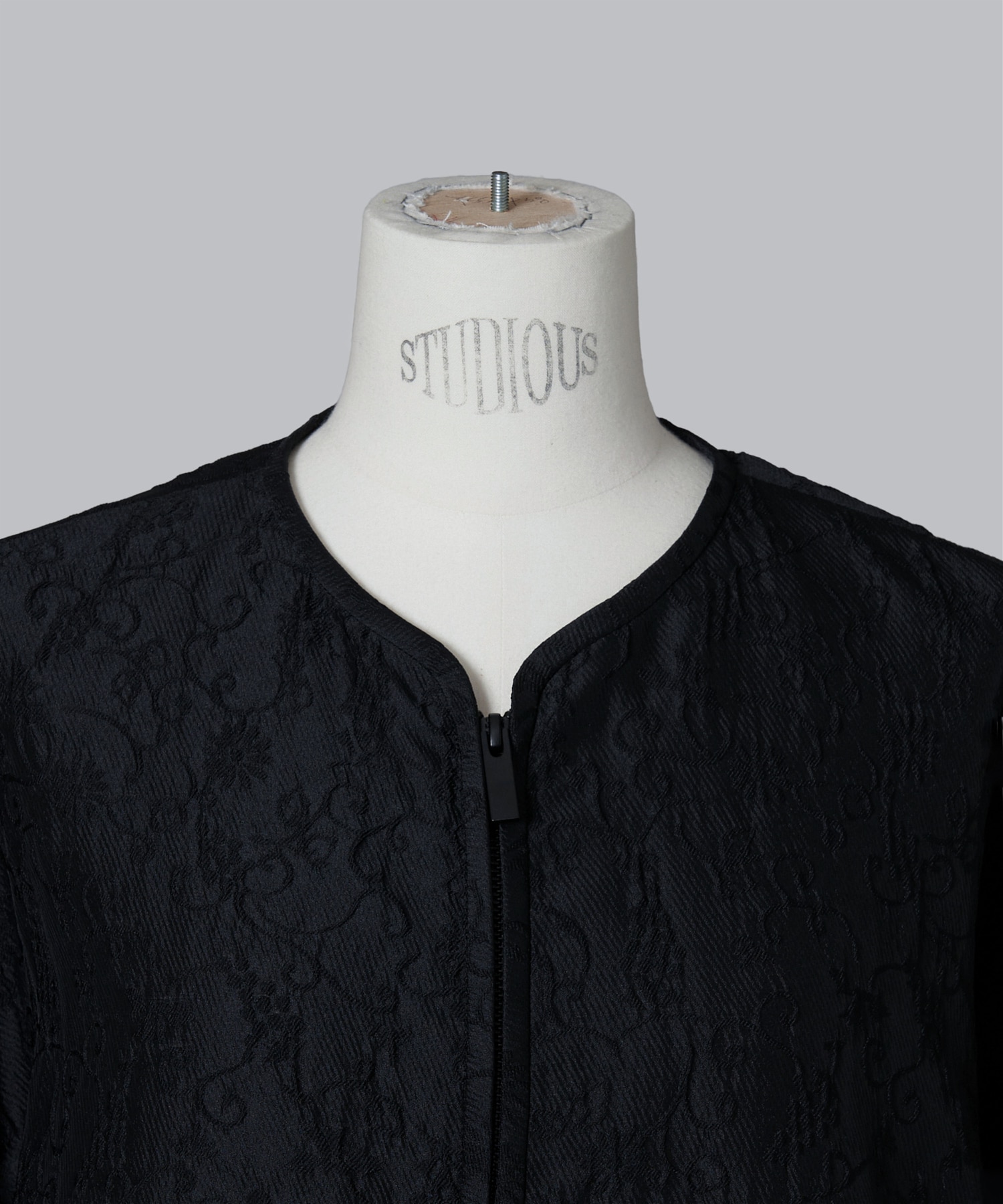 Arabesque Jacquard Short Jacket Mame Kurogouchi