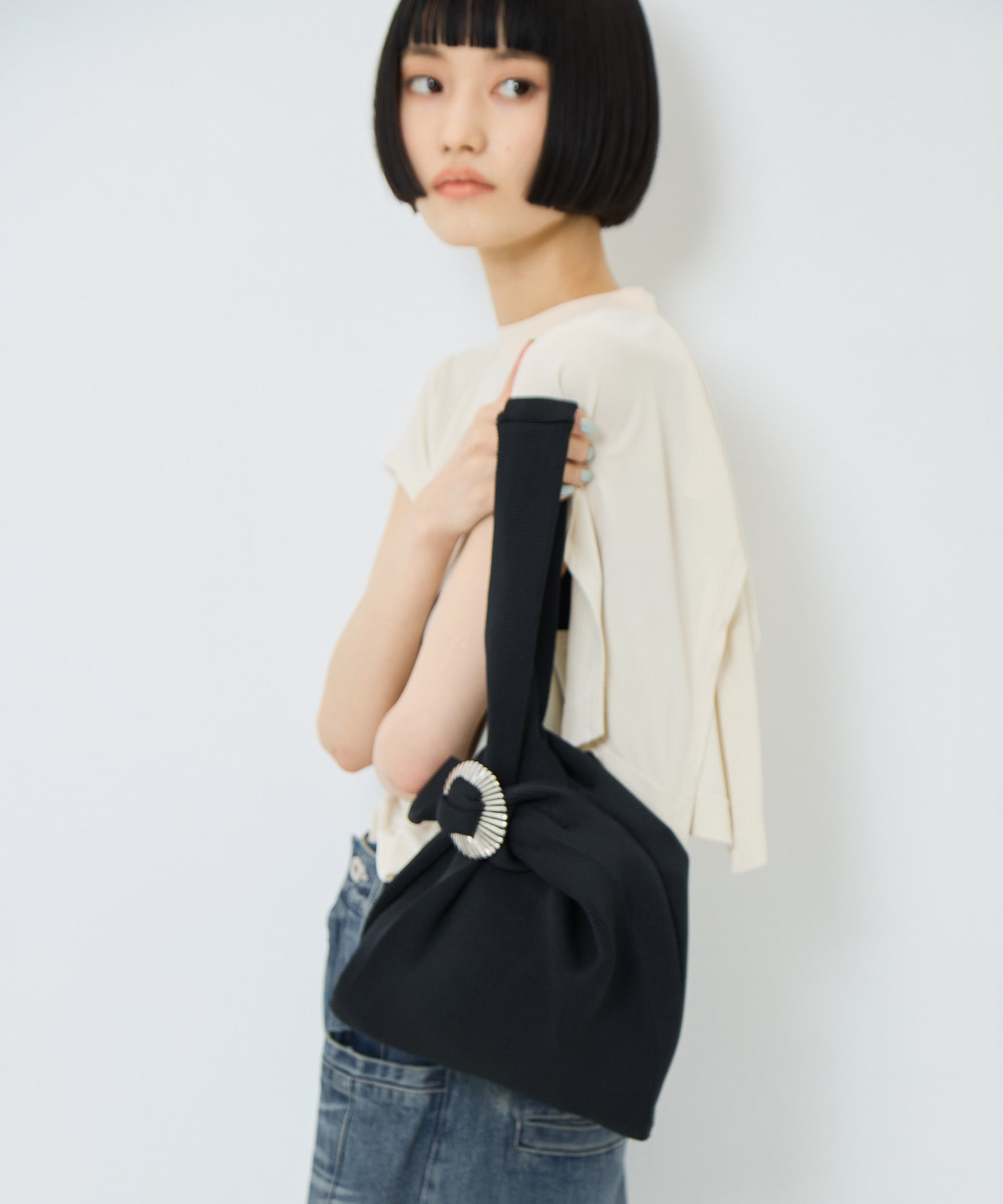 Concho knit bag TOGA