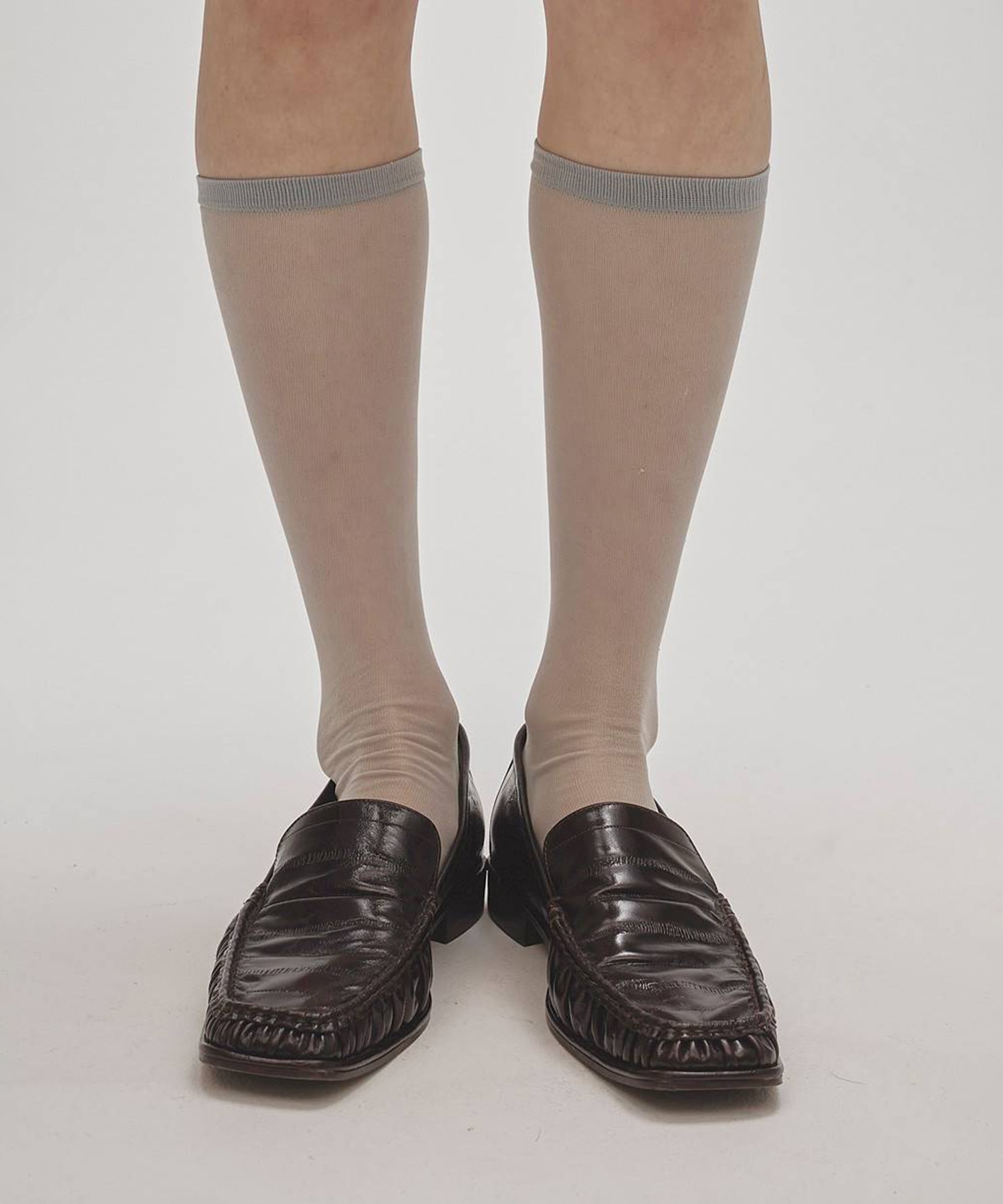 Squaretoe Gather Loafers TODAYFUL