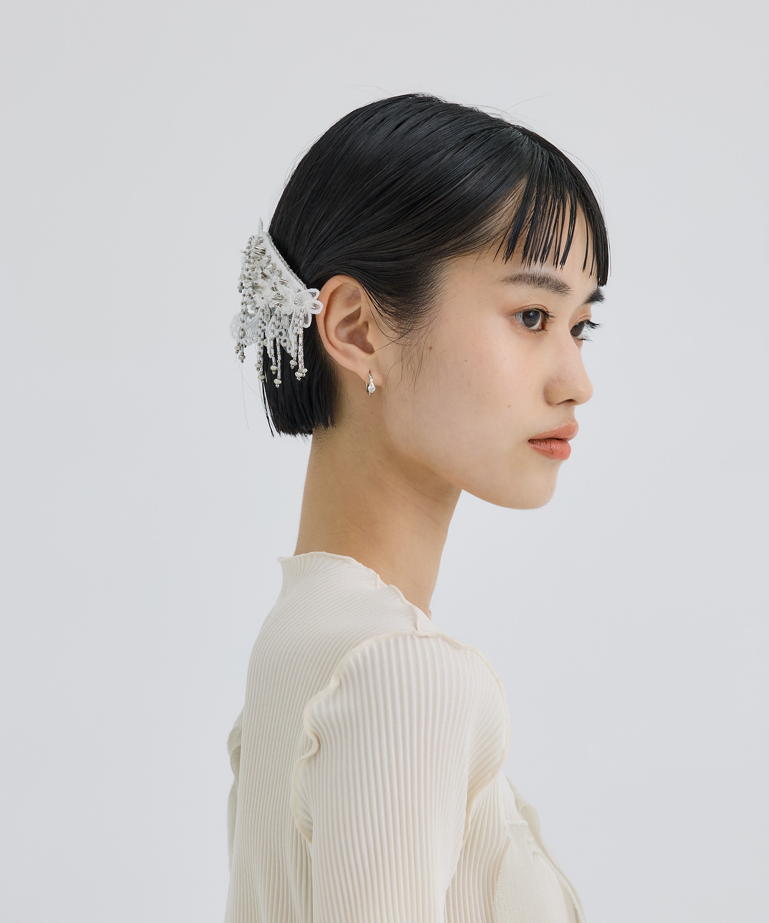 Snow bijou barrette right tanakadaisuke
