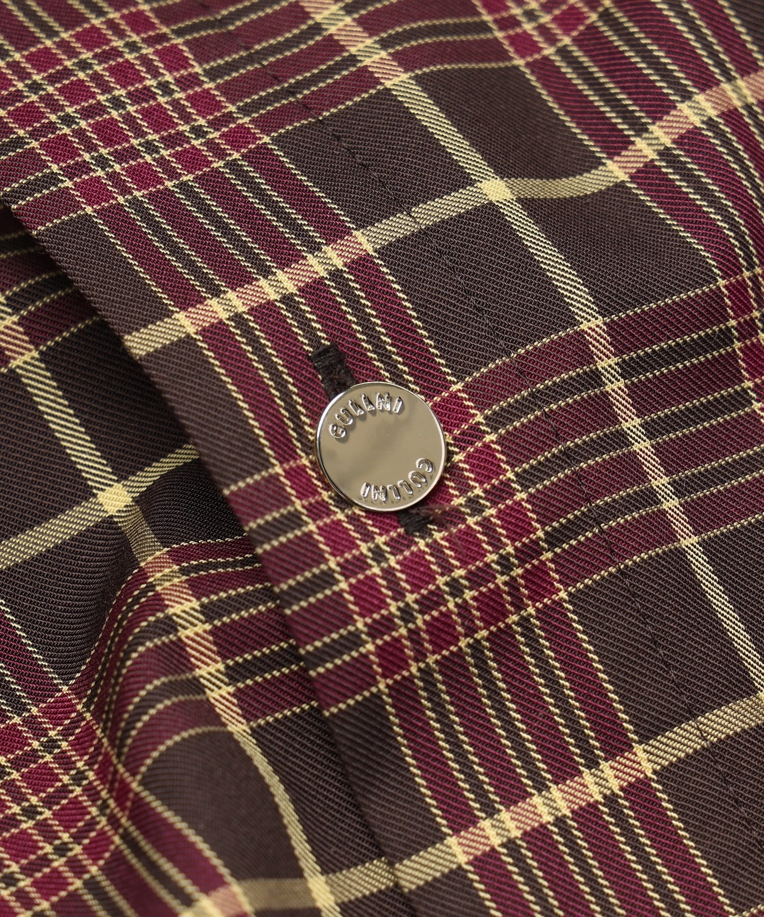 Tartan Check Bow-Tie Long Sleeve Shirt CULLNI