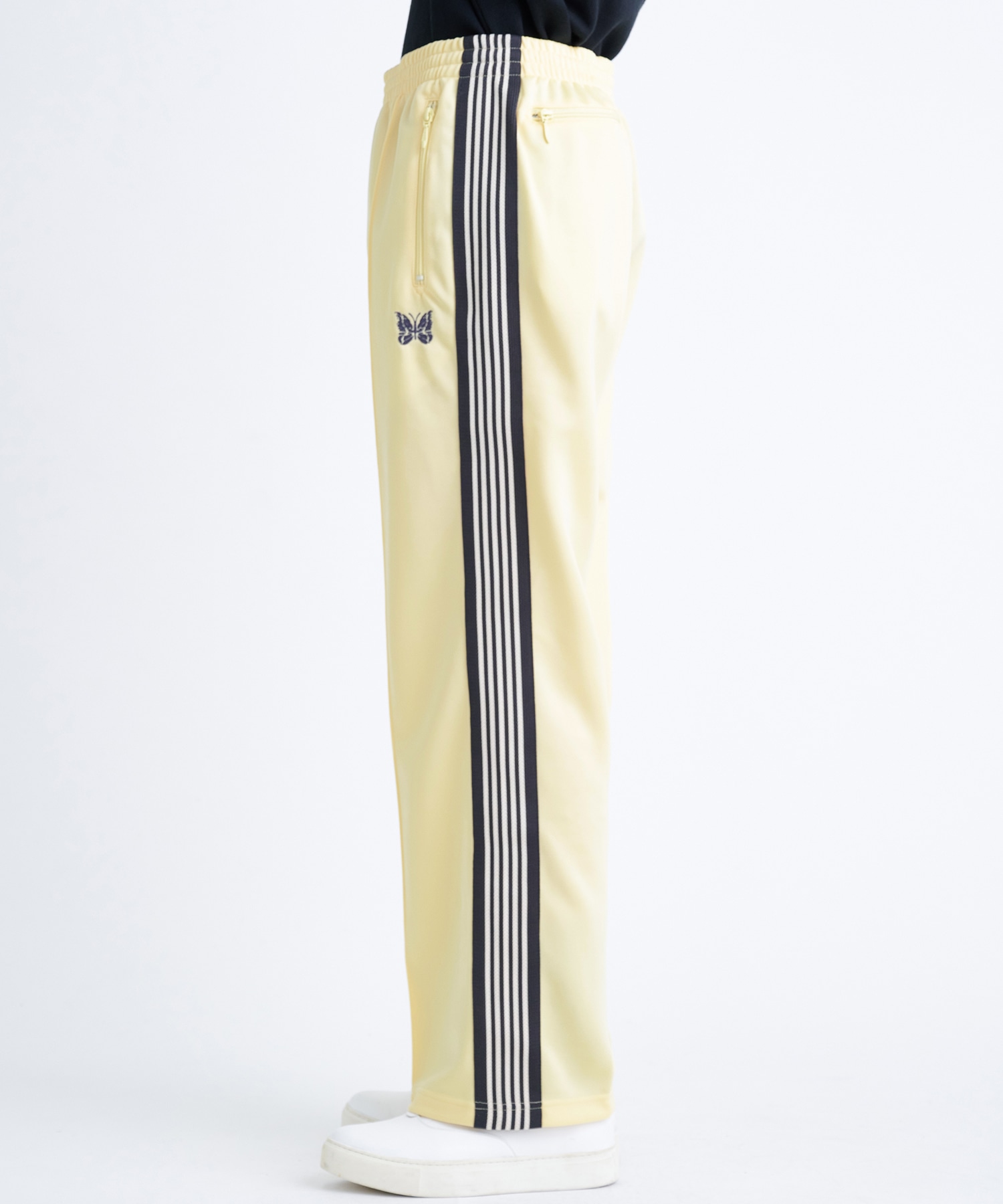 〈別注〉ストレートTrack Pant - Poly Smooth NEEDLES